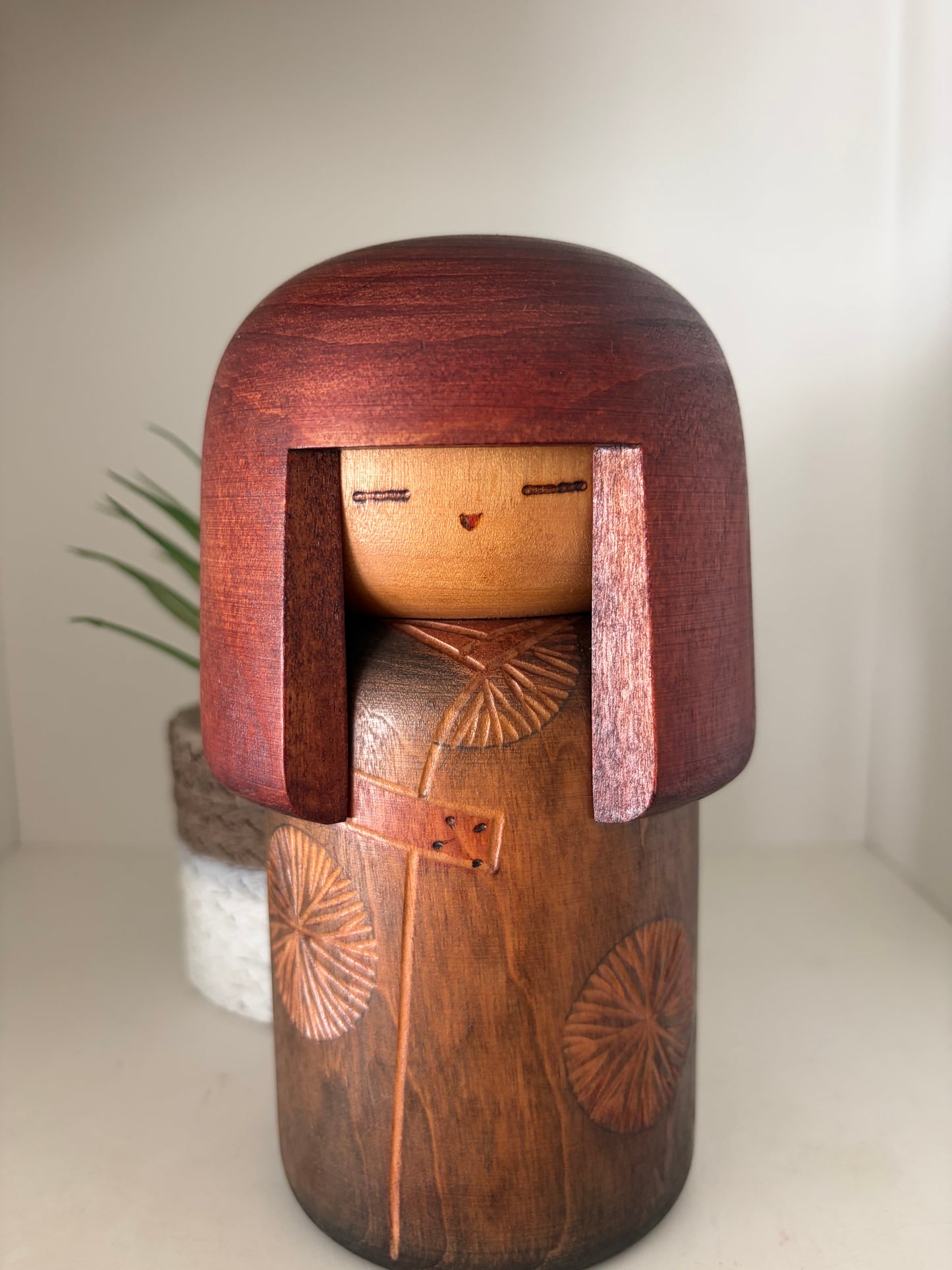Vintage Gumma Kokeshi by Sansaku Sekiguchi (1925-2018)