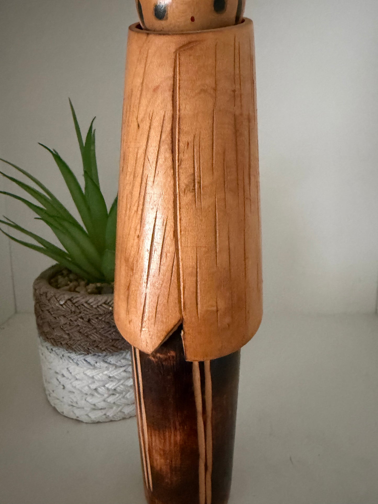 Rare vintage Yukinko kokeshi by Takeda Masashi (1930-)