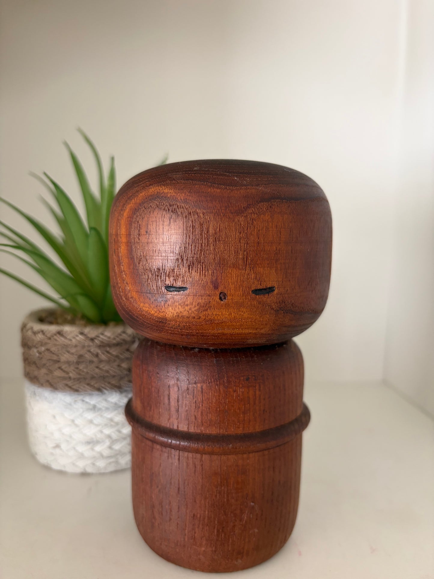 Rare Vintage Sosaku kokeshi set by Hideo Ishihara (1925-1999)