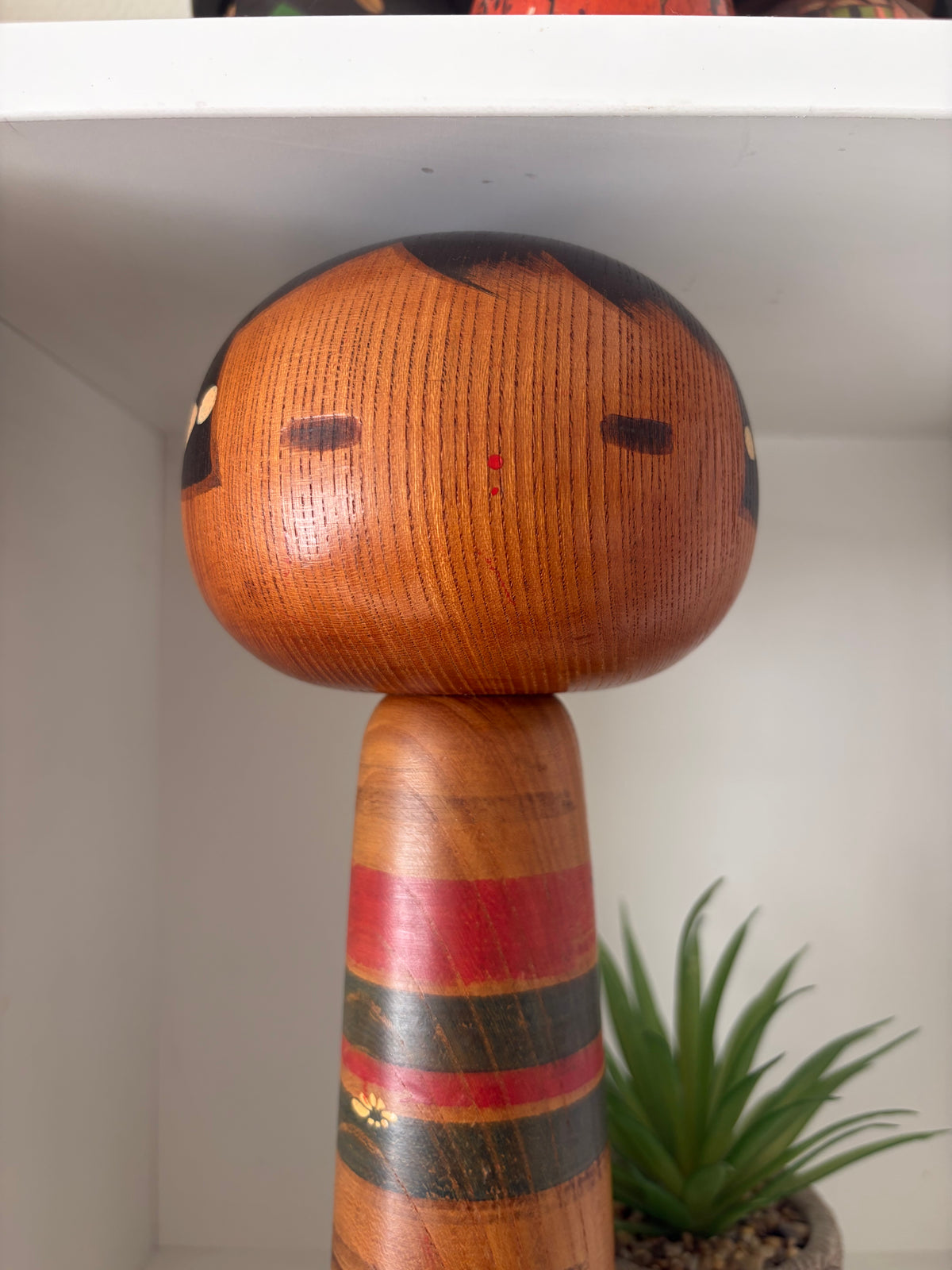 Vintage Sosaku kokeshi by Sanpei Yamakawa (1926-2012)