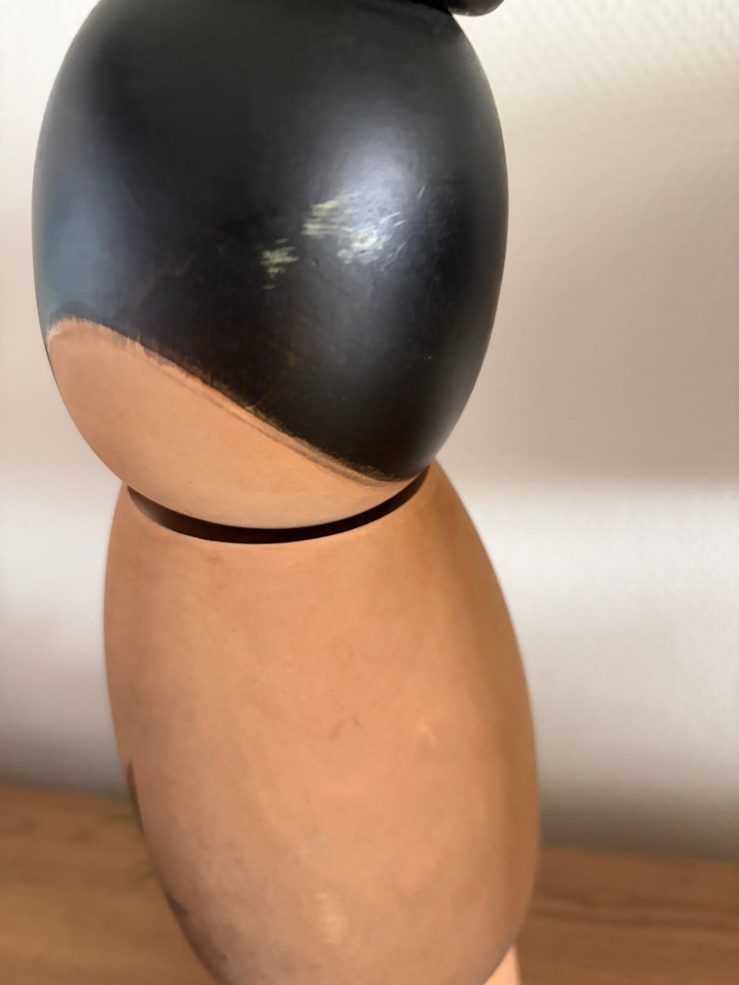 Exclusive vintage Sosaku kokeshi by Aoki Ryoka (1931-)