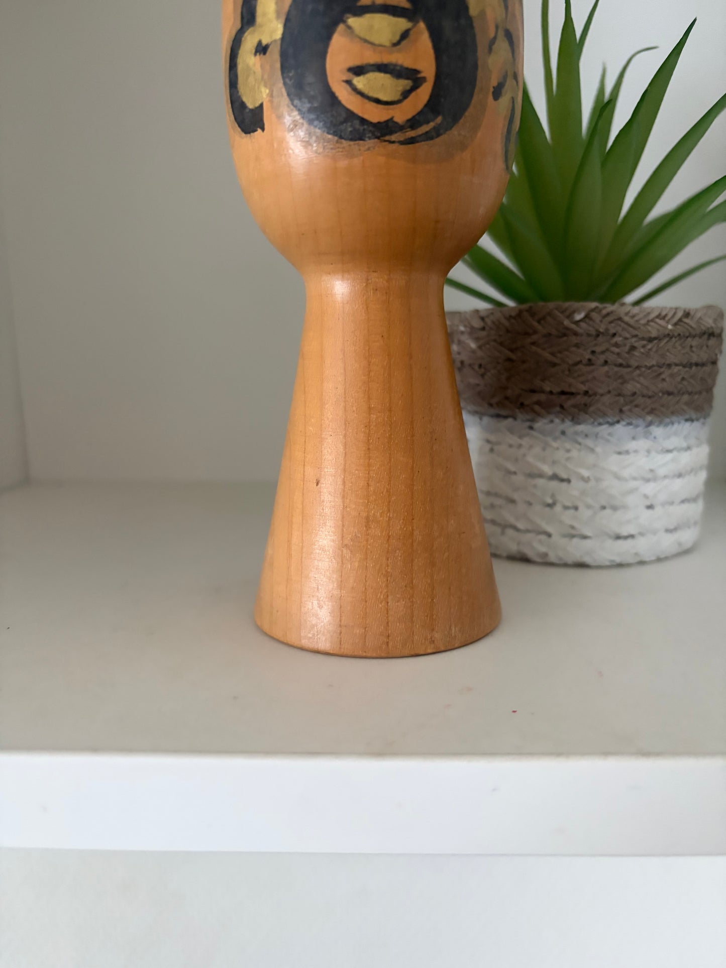 Rare Vintage Creative Kokeshi by Fukuju Yusa (1930-2001)