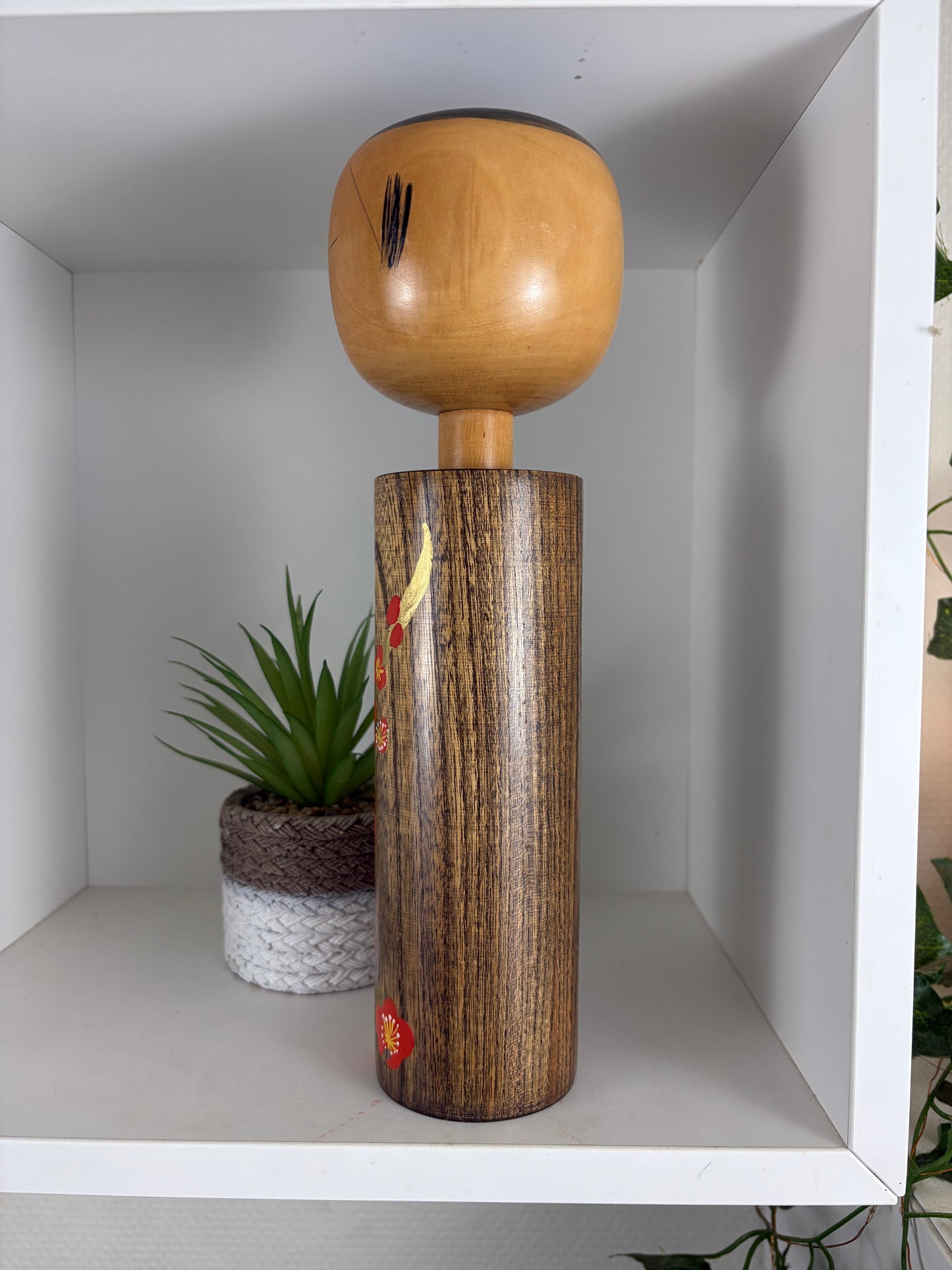 Rare vintage Sosaku kokeshi by Takahashi Hashime (1918-2002)