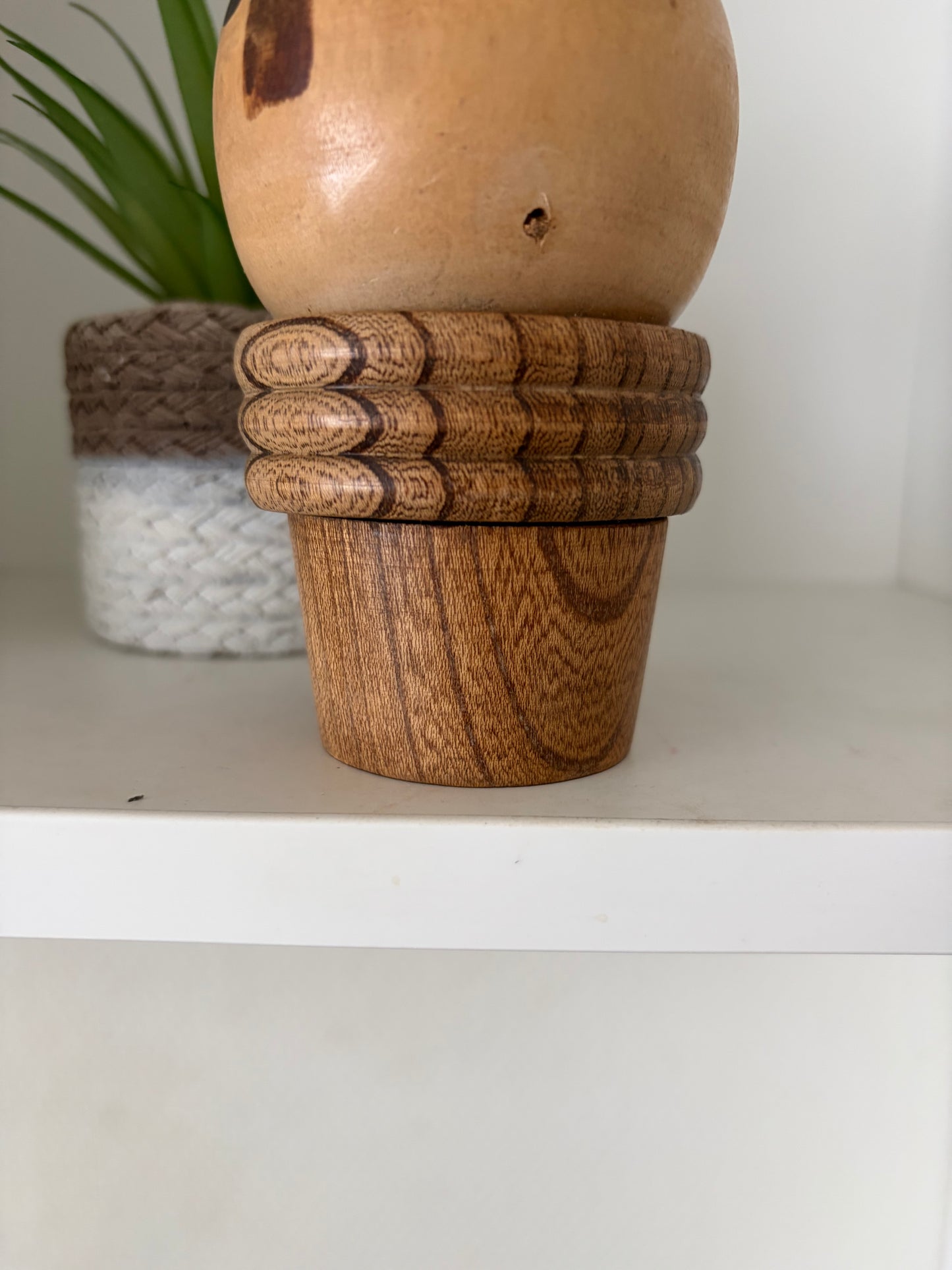Rare Vintage Creative Kokeshi by renowned artisan Ikuyoshi Yokozuka