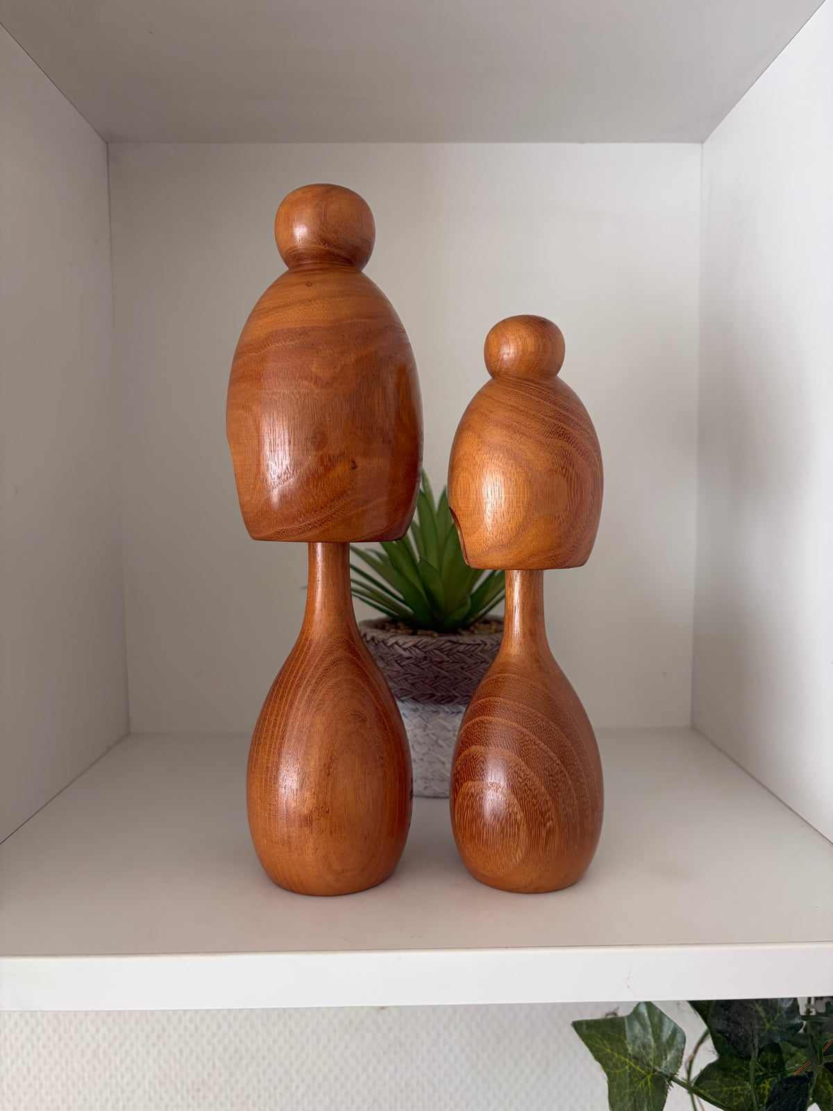 Exclusive set Sosaku kokeshi by Yuji Kawase (1938-)