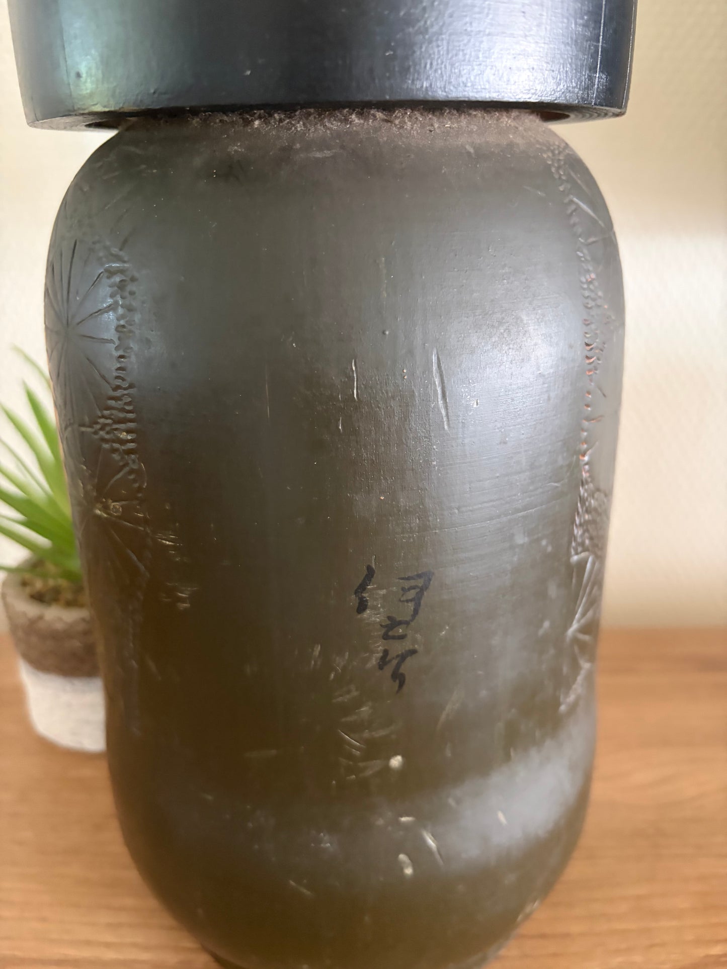 Rare vintage Gumma kokeshi by Inosuke Kobayashi (1931-)