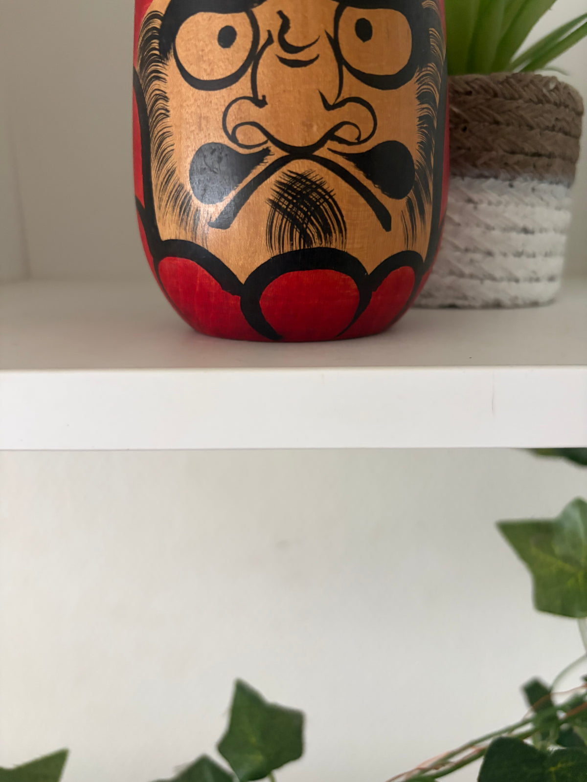 Vintage Daruma kokeshi