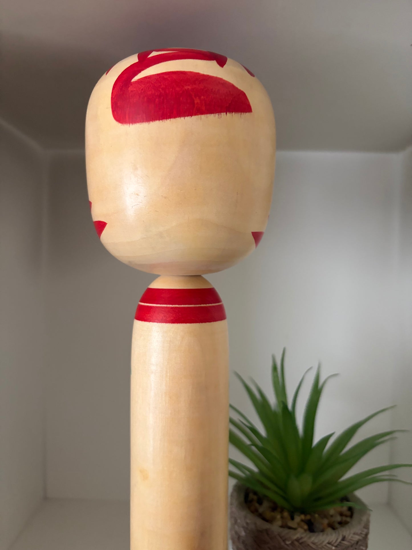 Vintage traditional Togatta kokeshi by Sakuta Takashi