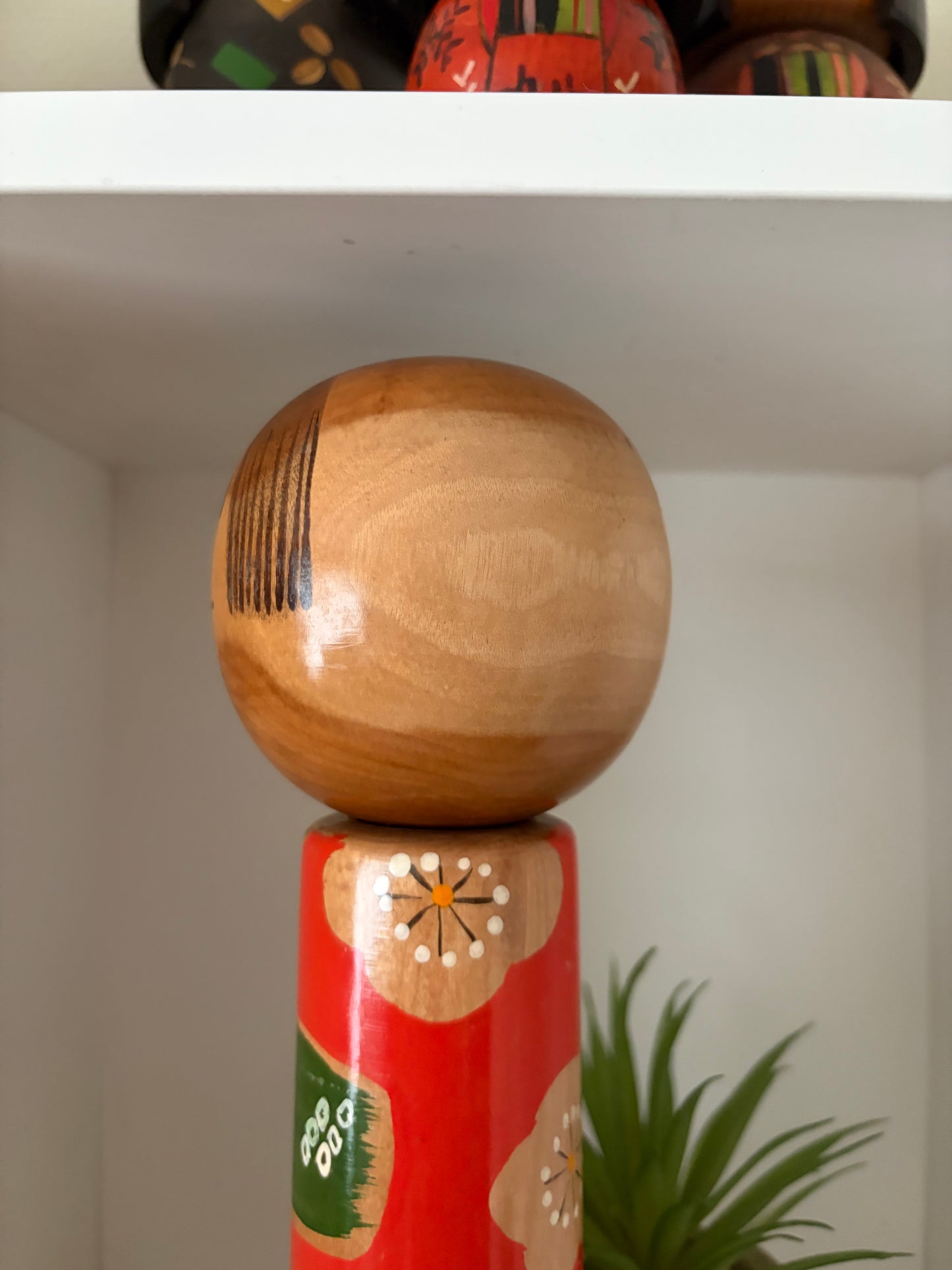 Vintage Sosaku kokeshi by Kiyohara Takao