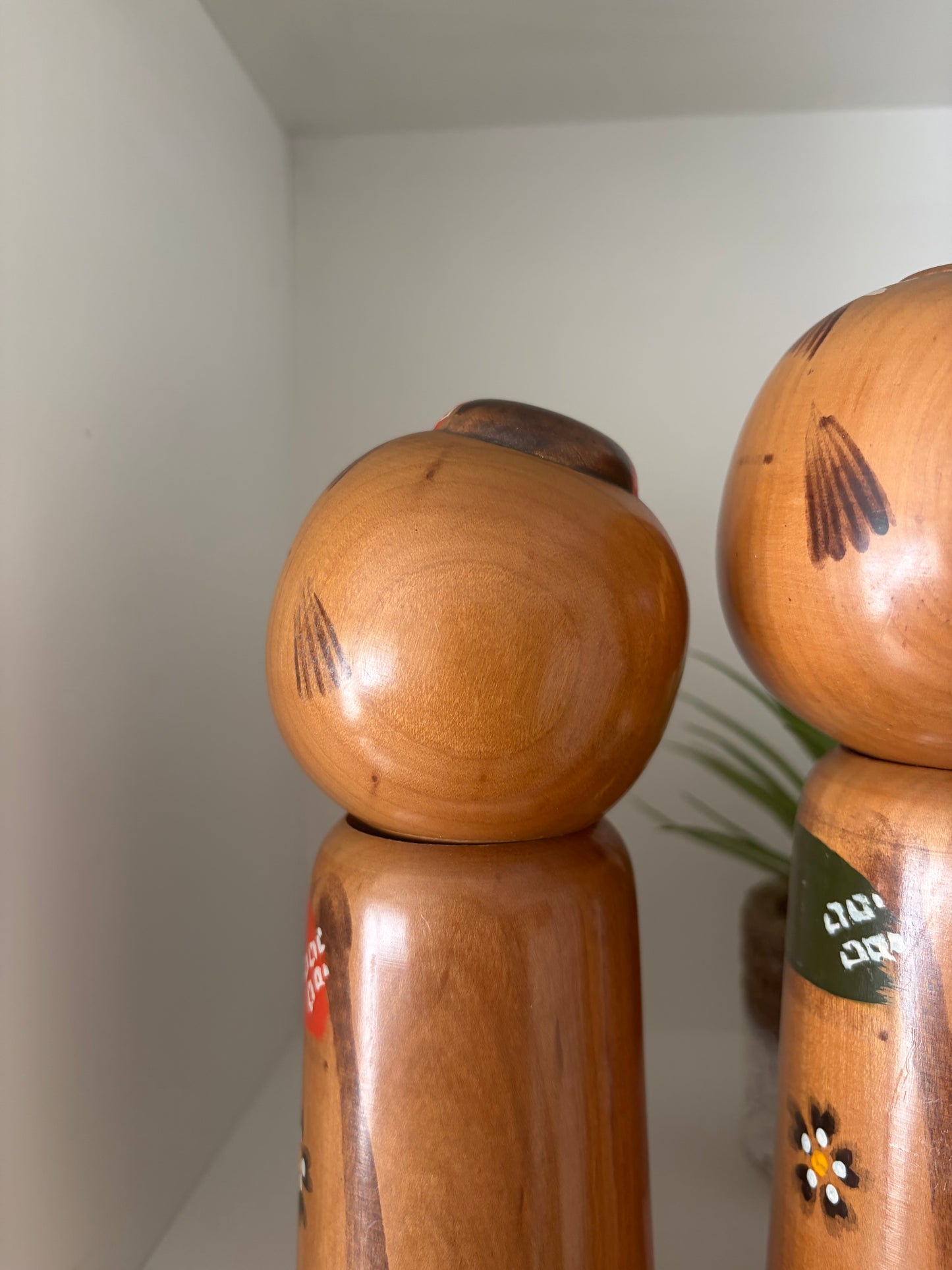Vintage Husband and Wife kokeshi by Kiyohara Takao