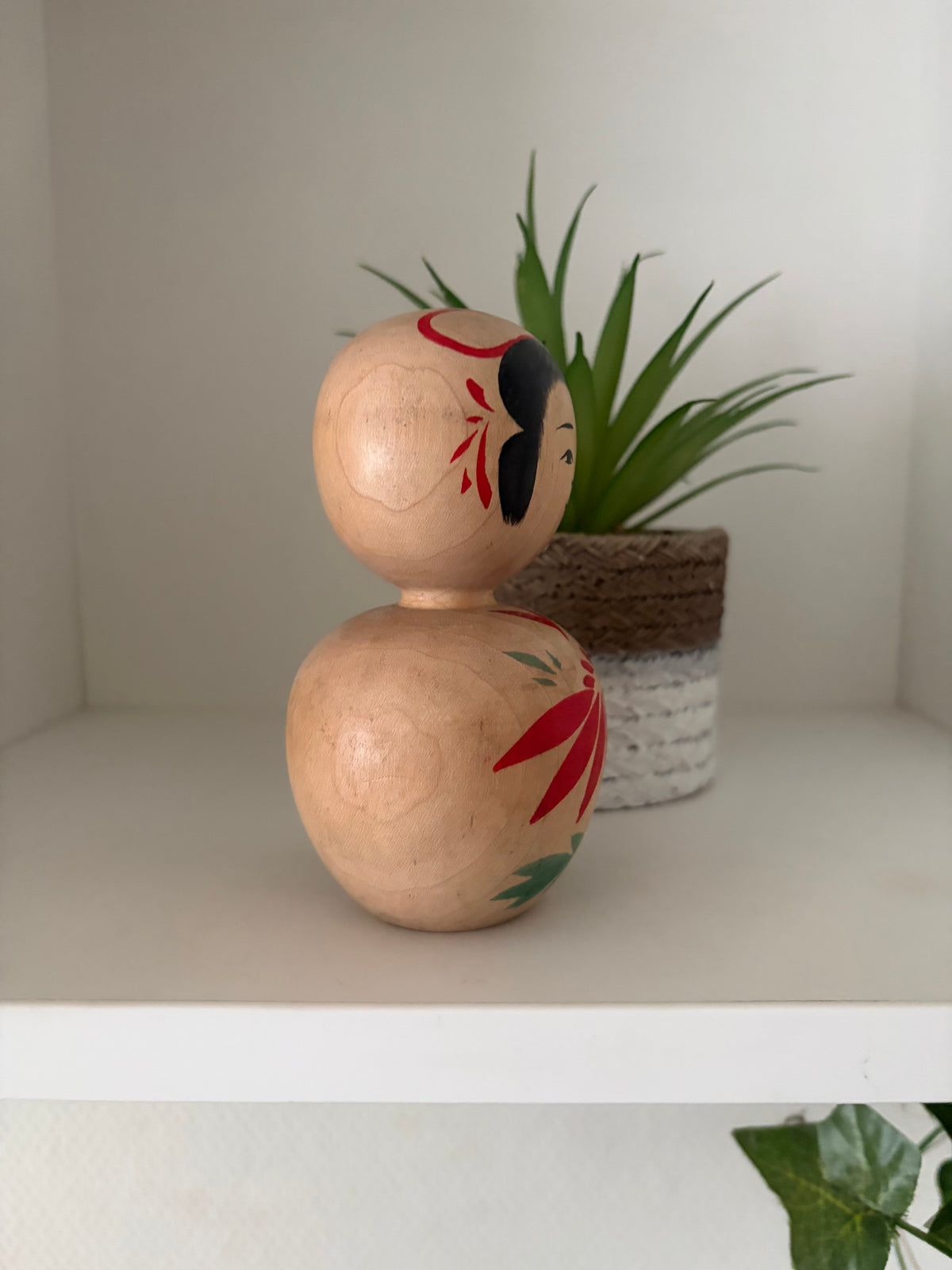 Vintage traditional Kijiyama Kokeshi by Kominami Saburo (1929-2023)