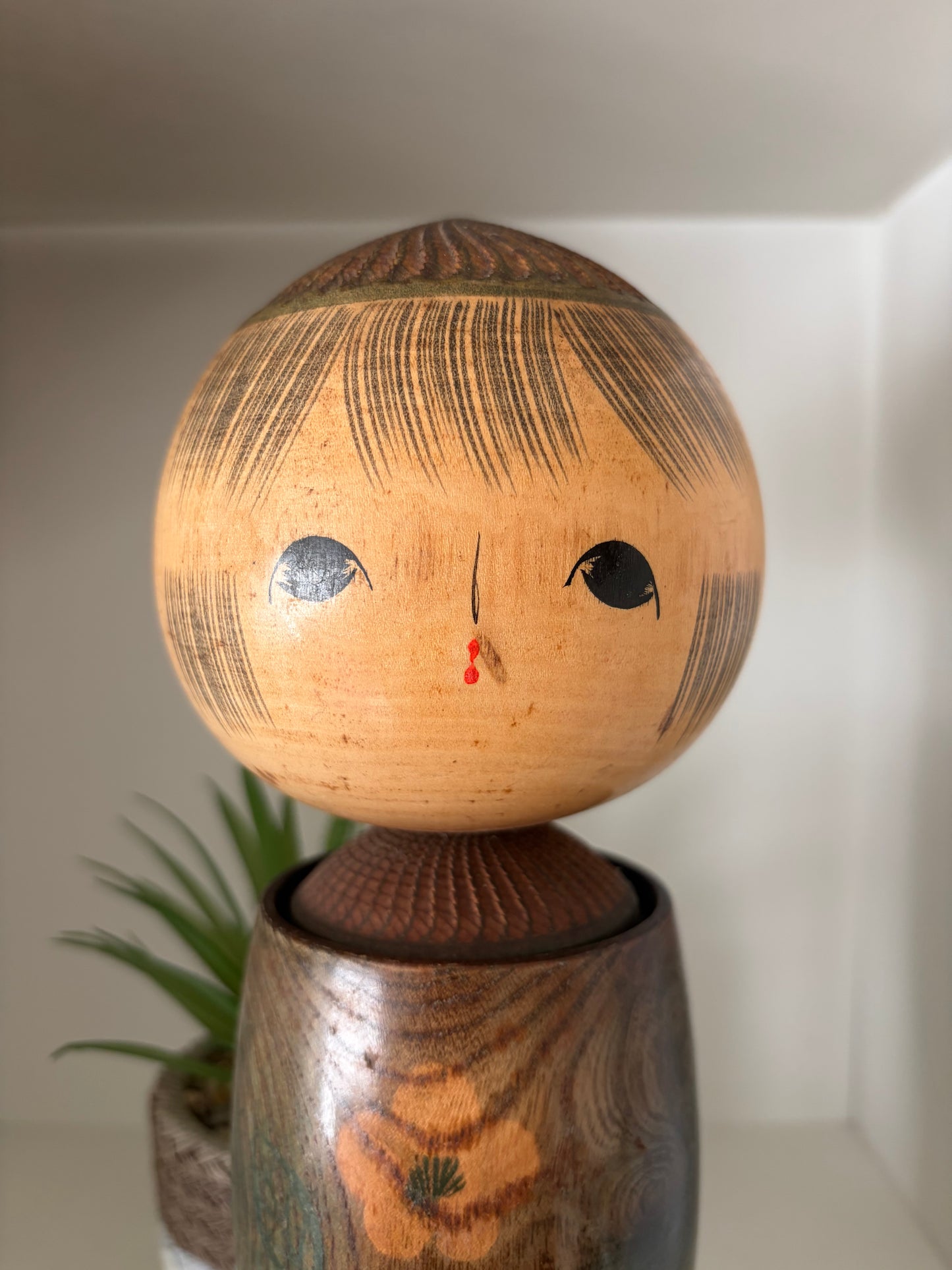 Vintage creative kokeshi by Tamura Noboru