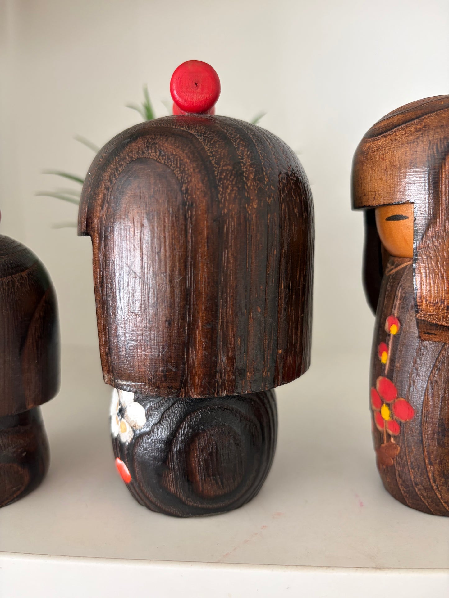 Set off 3 vintage Sosaku kokeshi