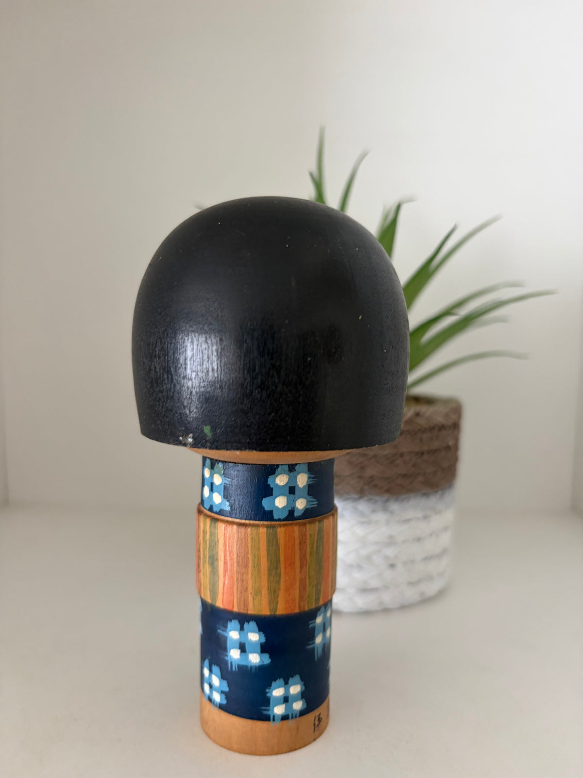 Vintage Sosaku kokeshi by Sansaku Sekiguchi (1925-2018)