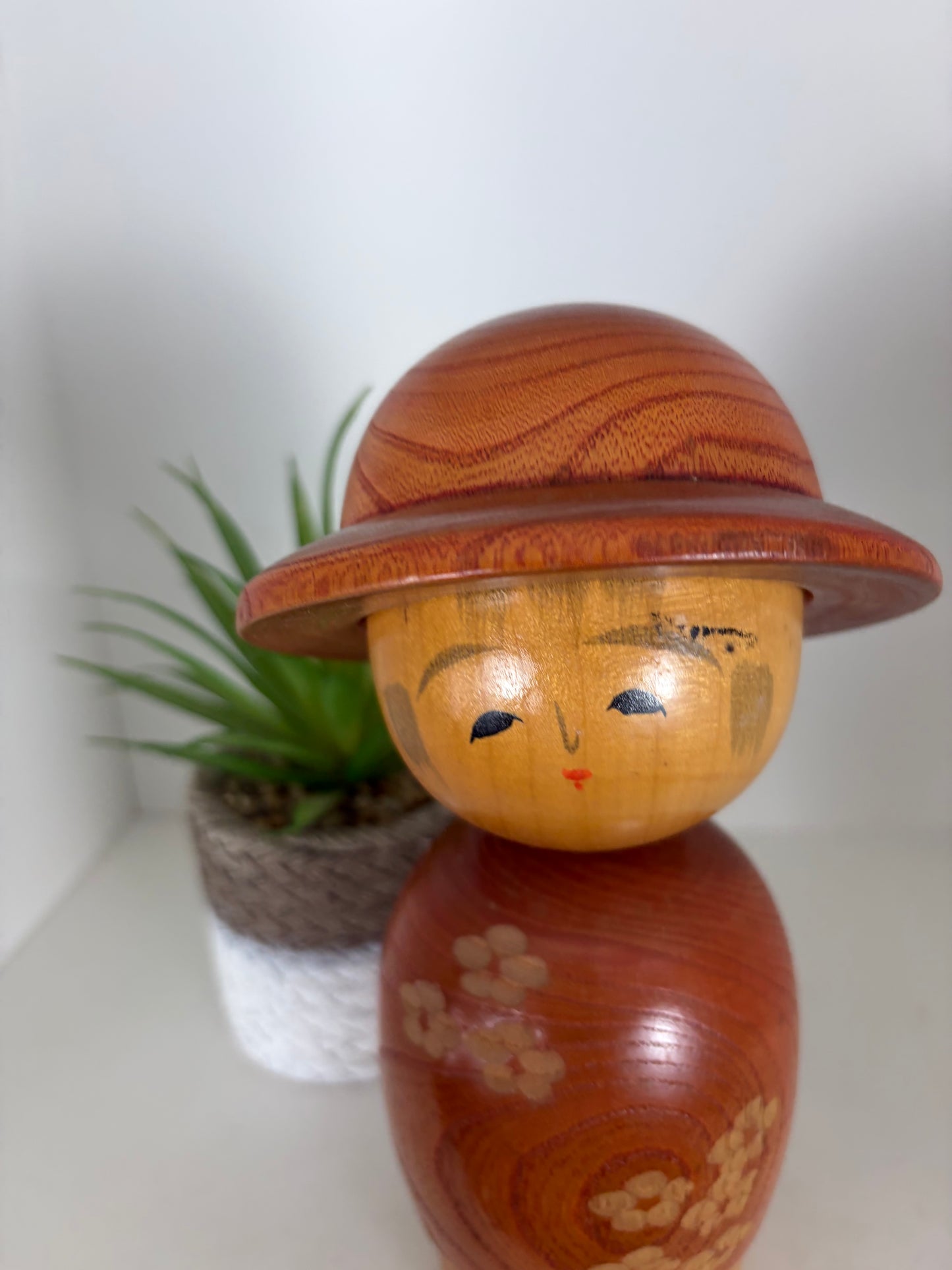 Vintage Sosaku kokeshi by Takahashi Tatsuro