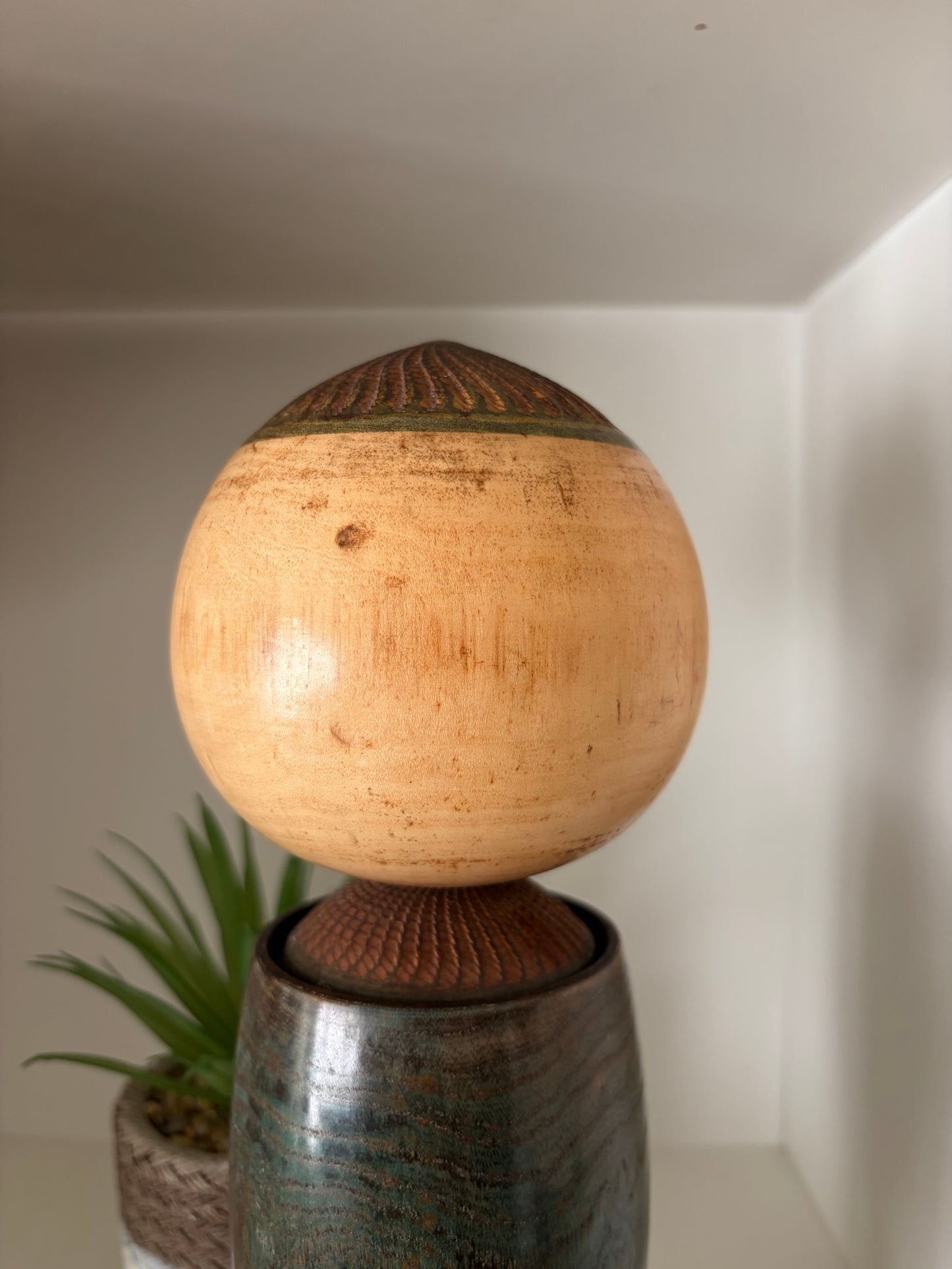 Vintage creative kokeshi by Tamura Noboru