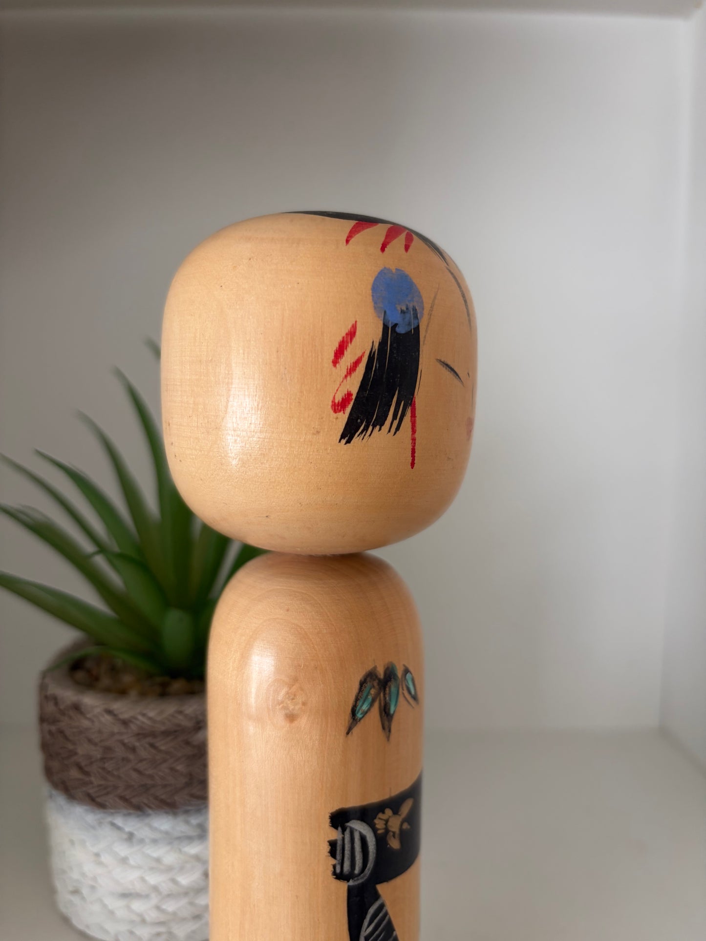 Vintage Creative Kokeshi By Takahashi Akinori (1957-)