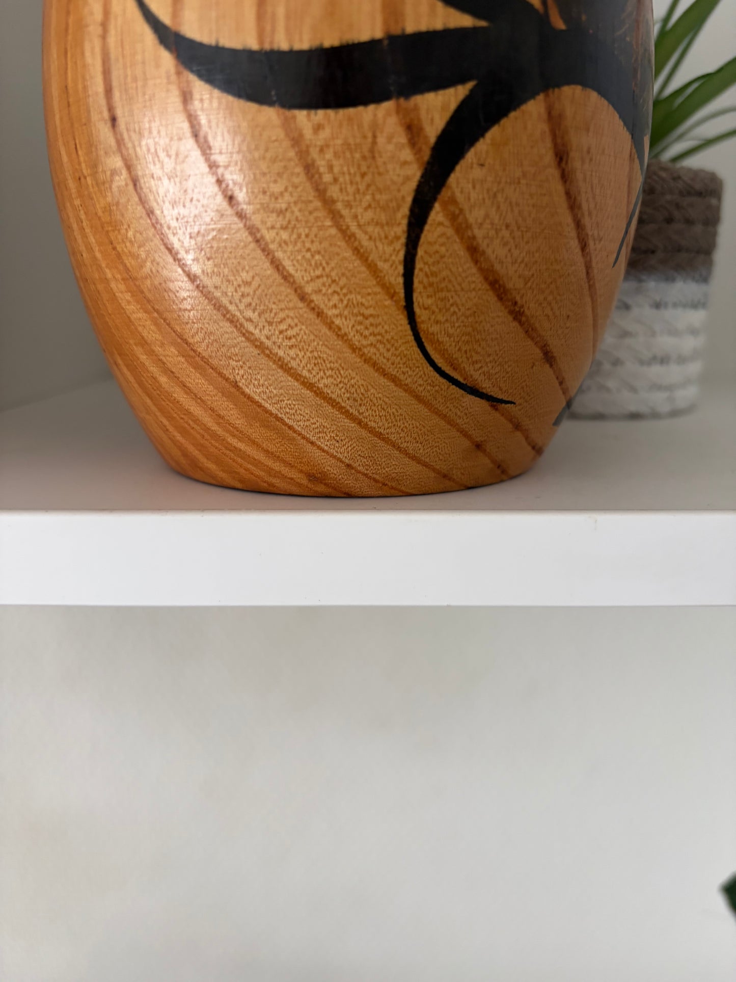Vintage Daruma kokeshi