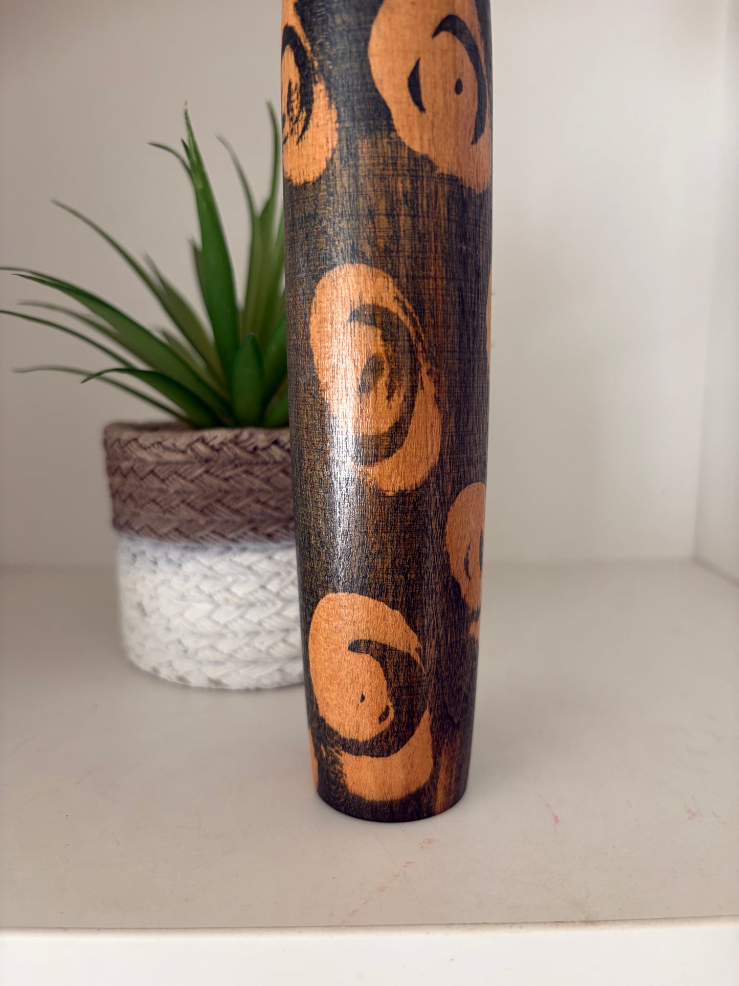 Rare Vintage Creative Kokeshi By Kahei Katase (1922-2015)