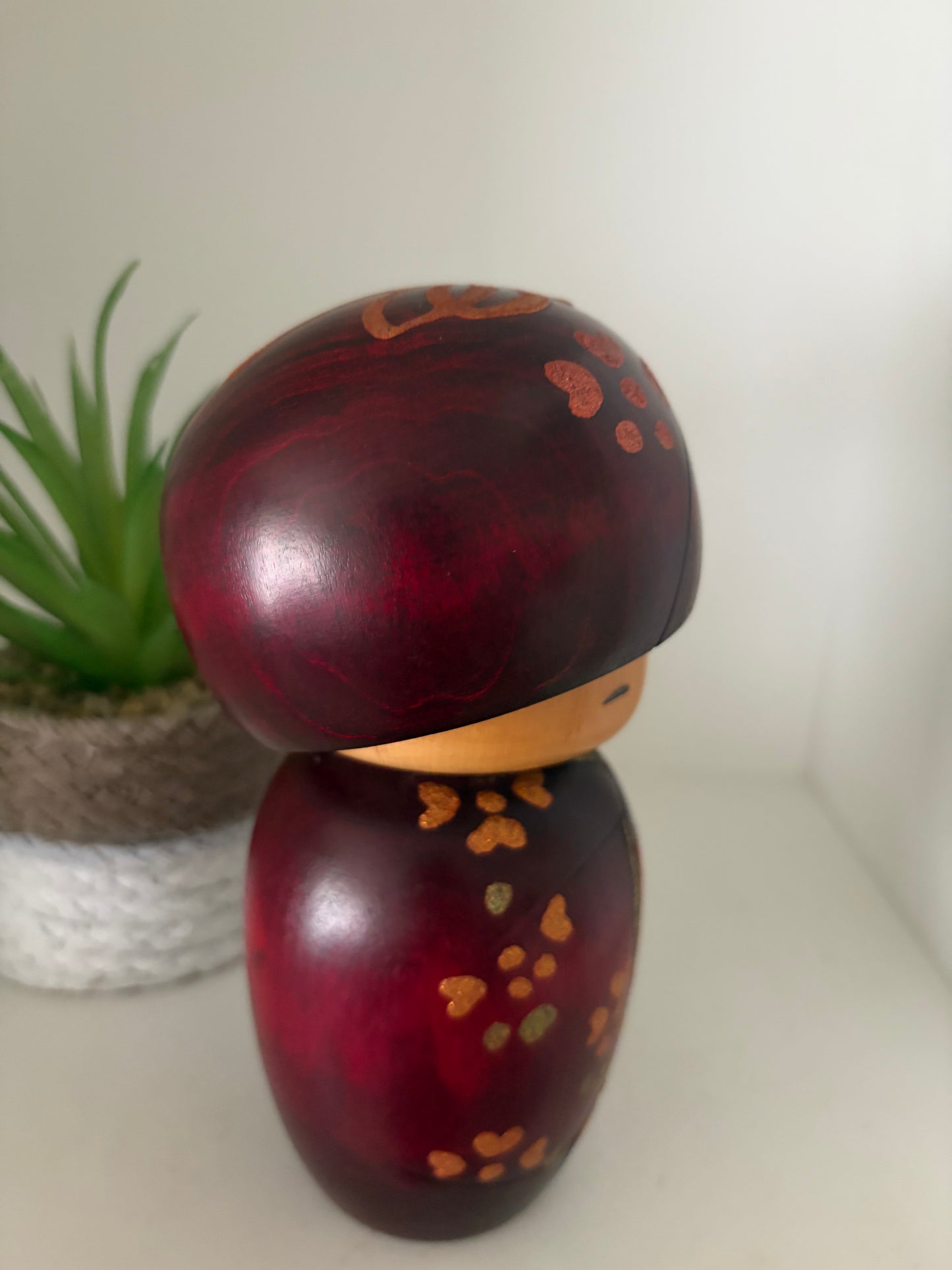 Beautiful vintage creative Kokeshi by Toshio Sekiguchi (1947-)
