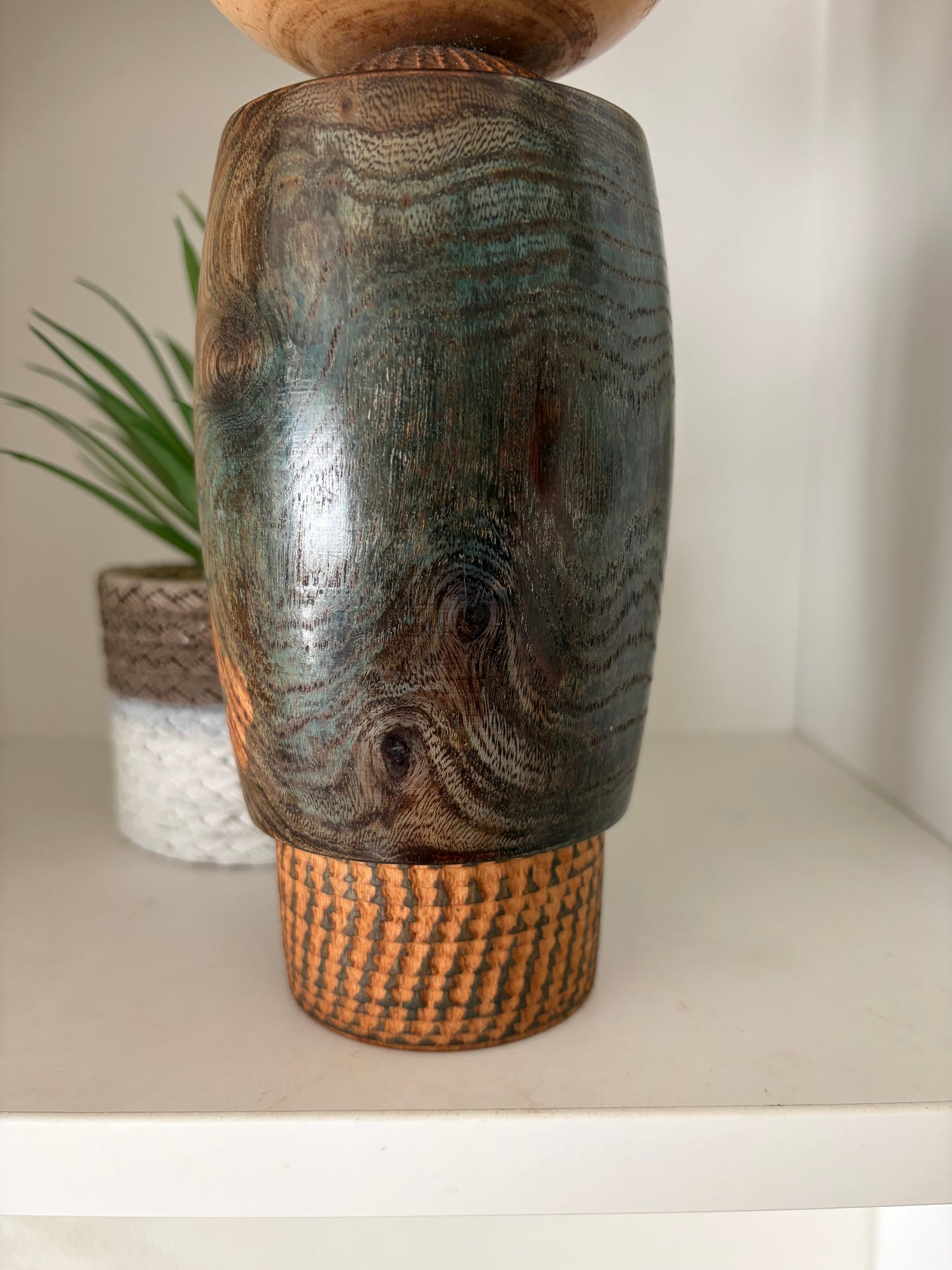 Vintage creative kokeshi by Tamura Noboru