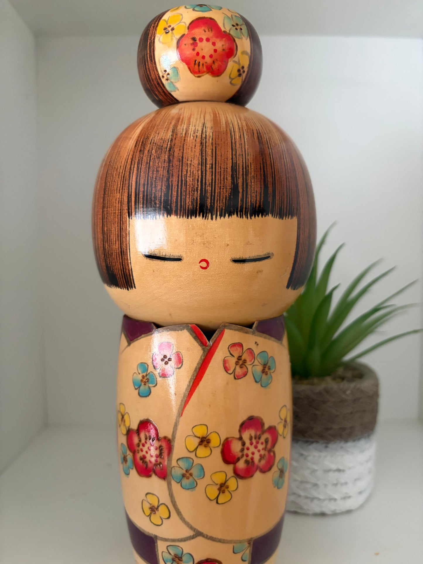 Vintage Sosaku kokeshi by Kojo Tanaka
