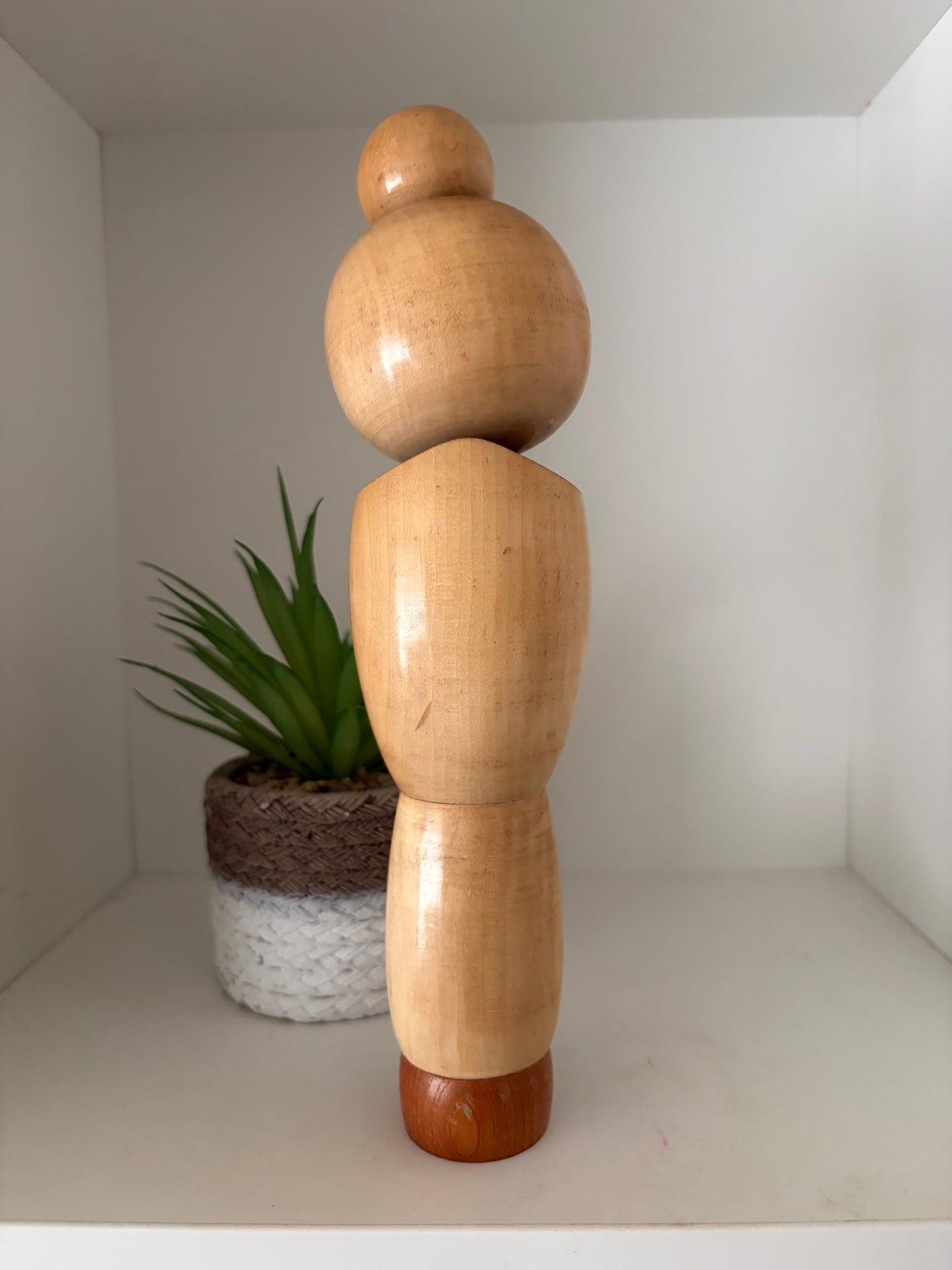 Vintage Sosaku kokeshi by Kato Masami (1925-)