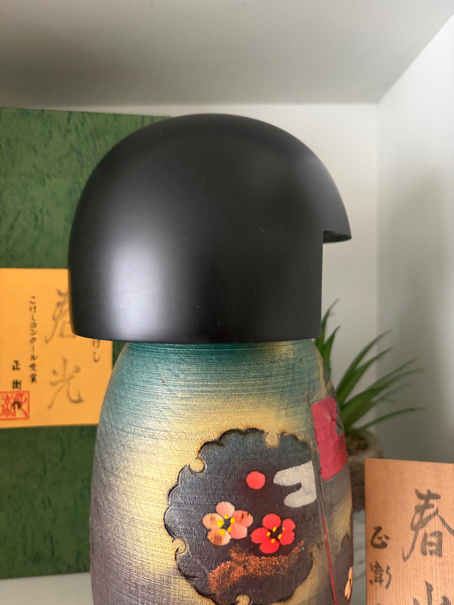Vintage Gumma kokeshi by Fujikawa Masae