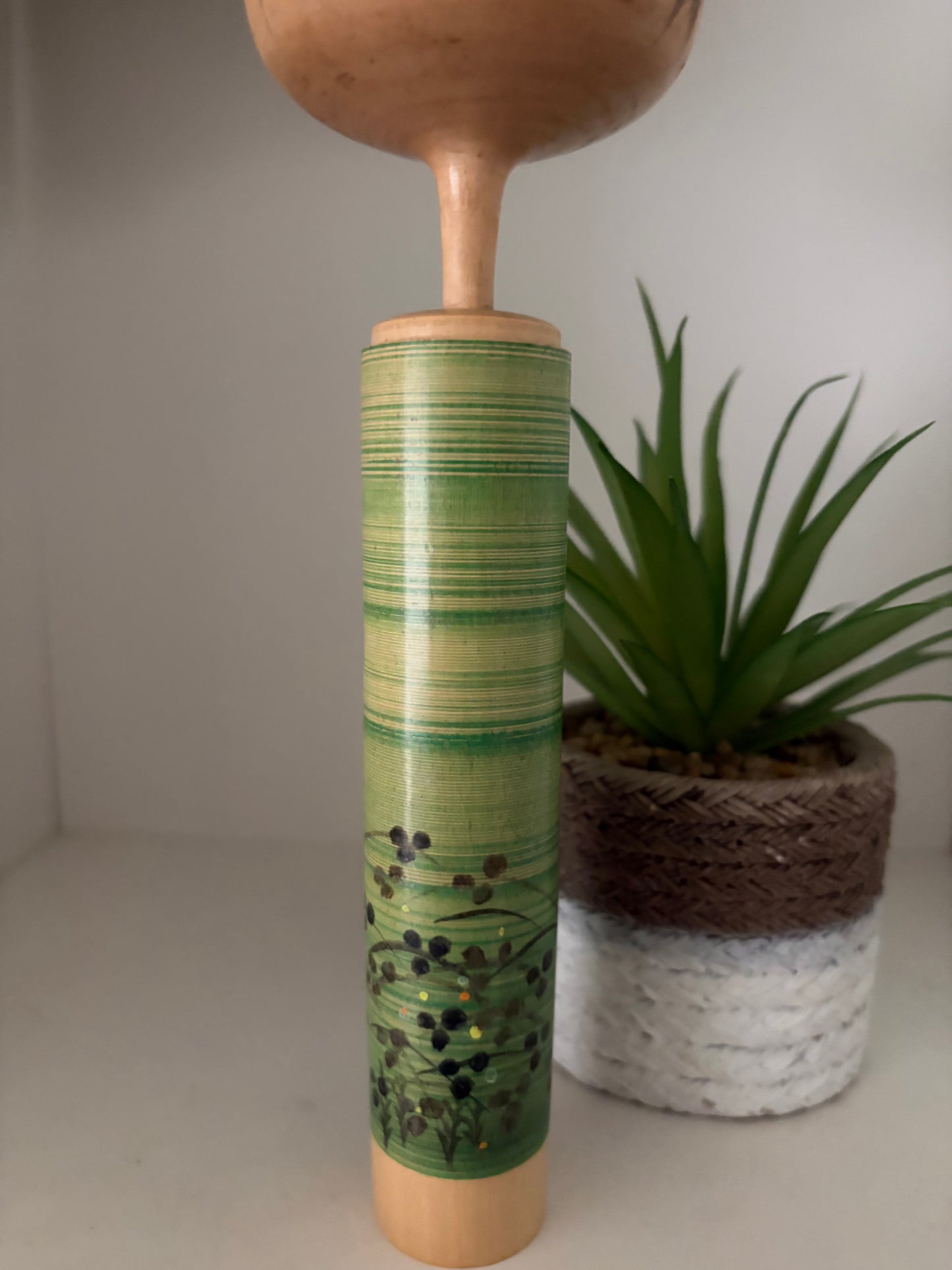 Rare Vintage Creative Kokeshi By Kahei Katase (1922-2015)