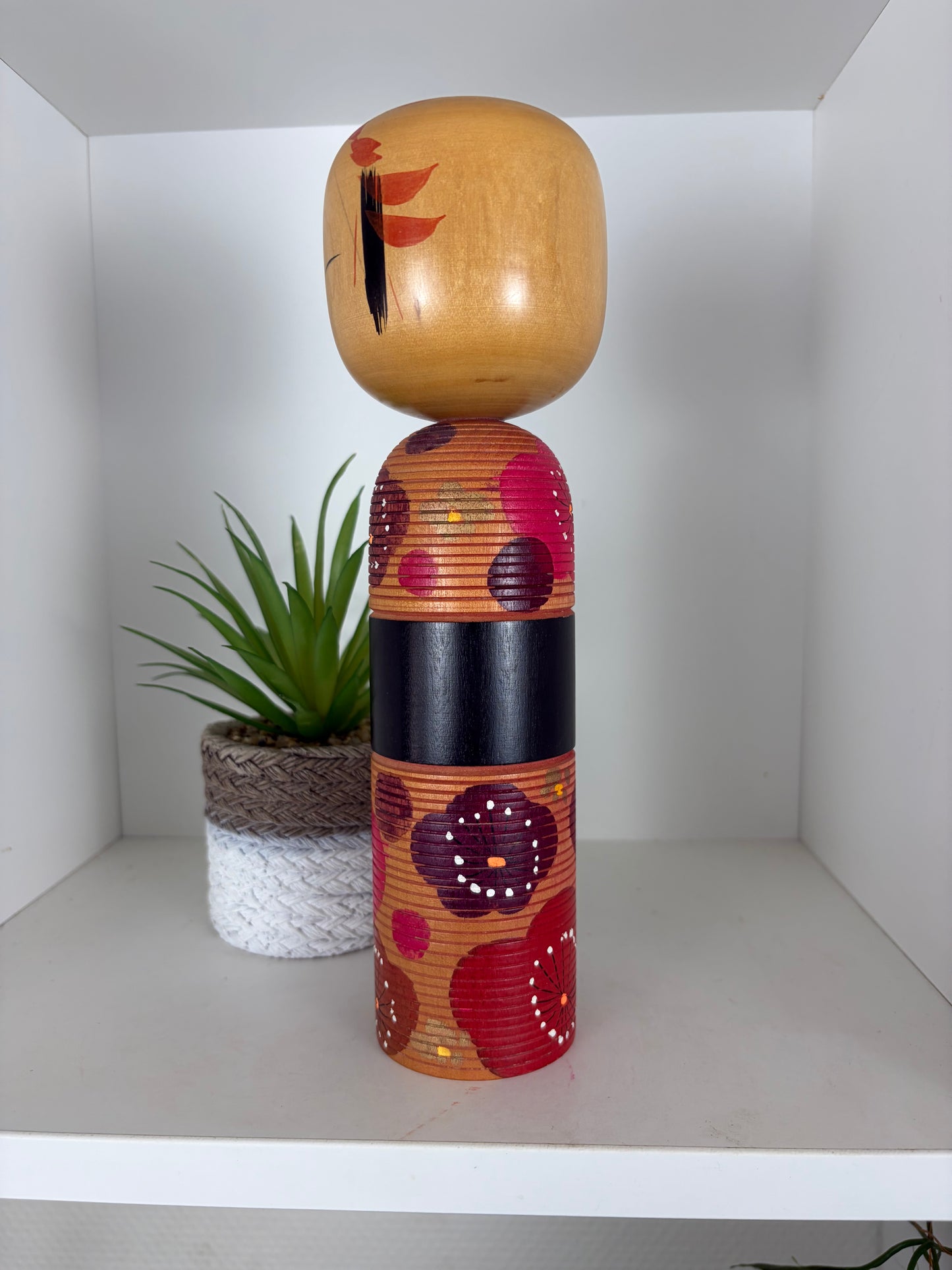 Vintage Creative Kokeshi By Takahashi Akinori (1957-)