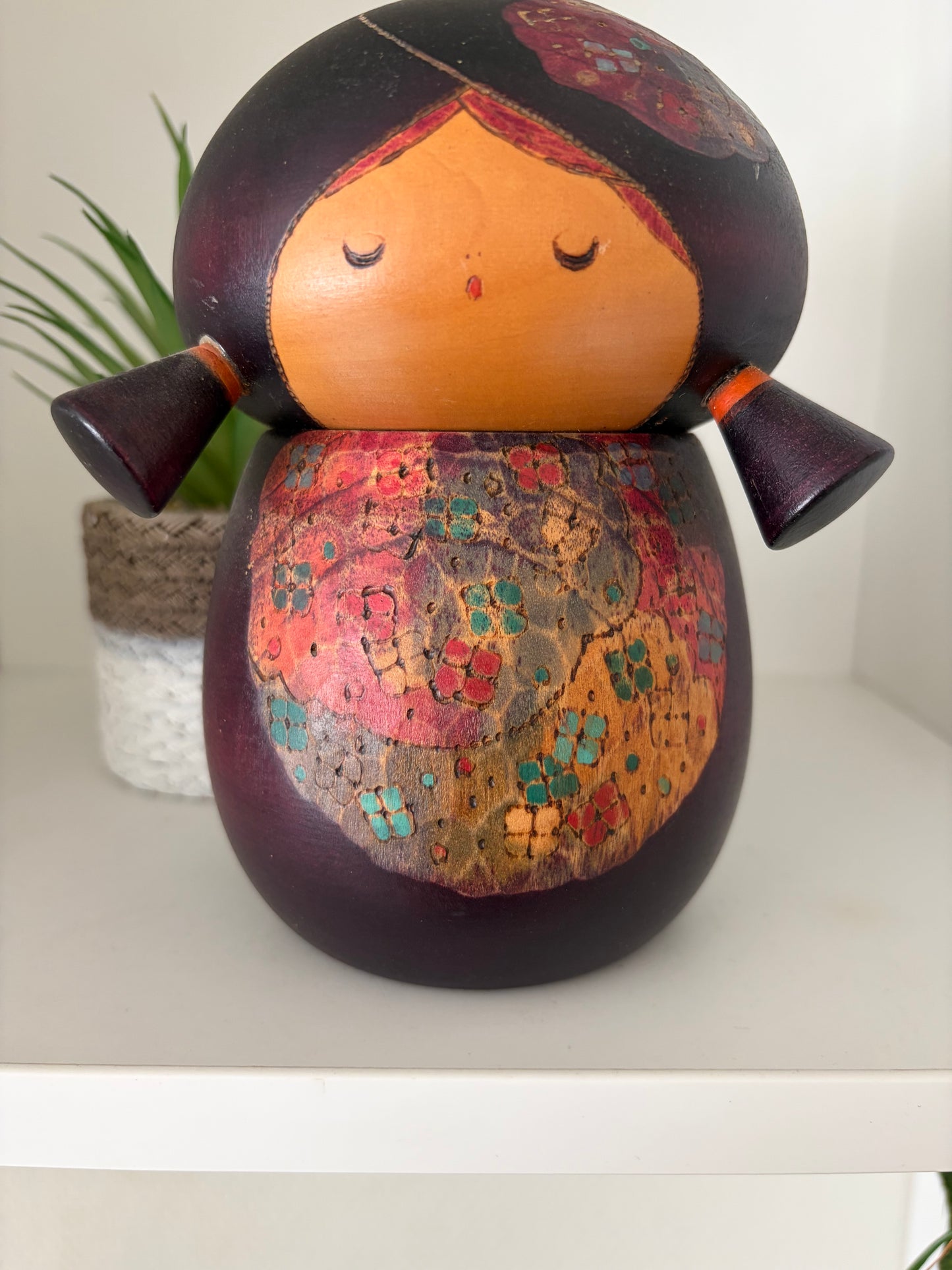 Exclusive Vintage Gumma Kokeshi by Sansaku Sekiguchi (1925-2018)
