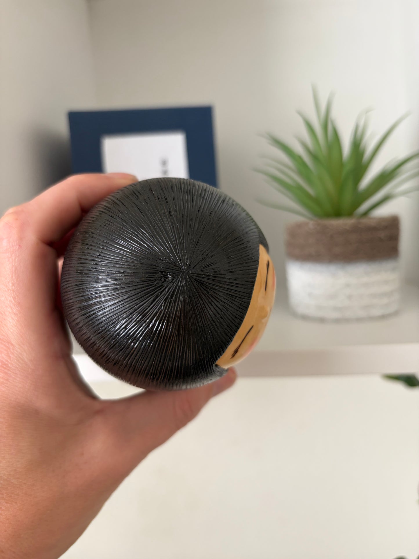 One of a kind Sosaku kokeshi by Megumi Nozawa
