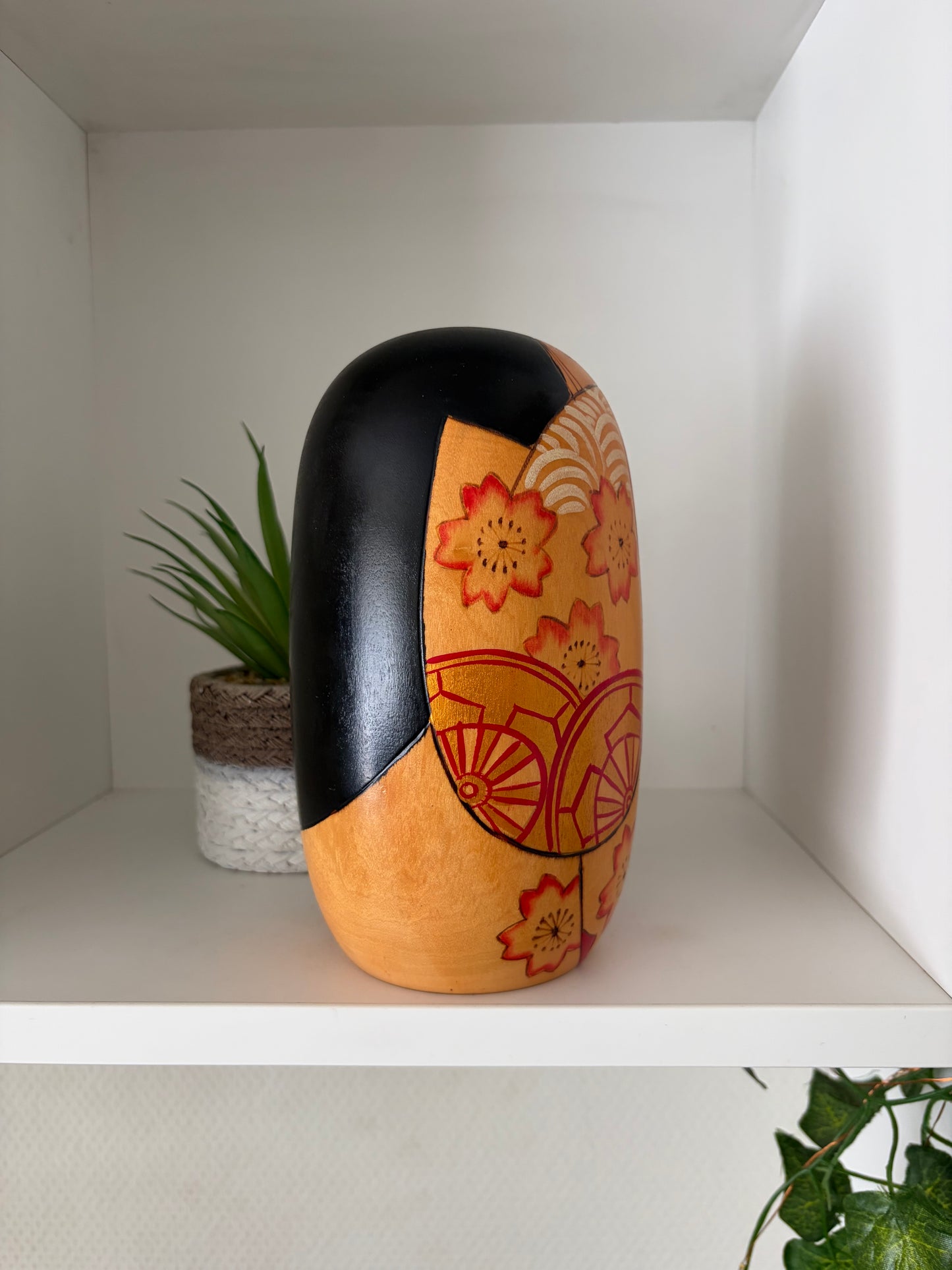 Vintage Sosaku Kokeshi by Miyashita Hajime (1940-)