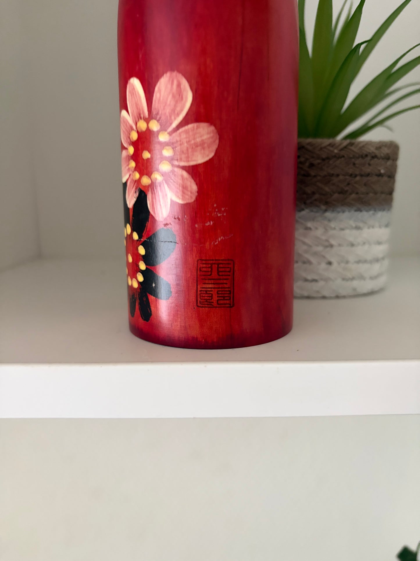 Vintage Gumma kokeshi by Usaburo