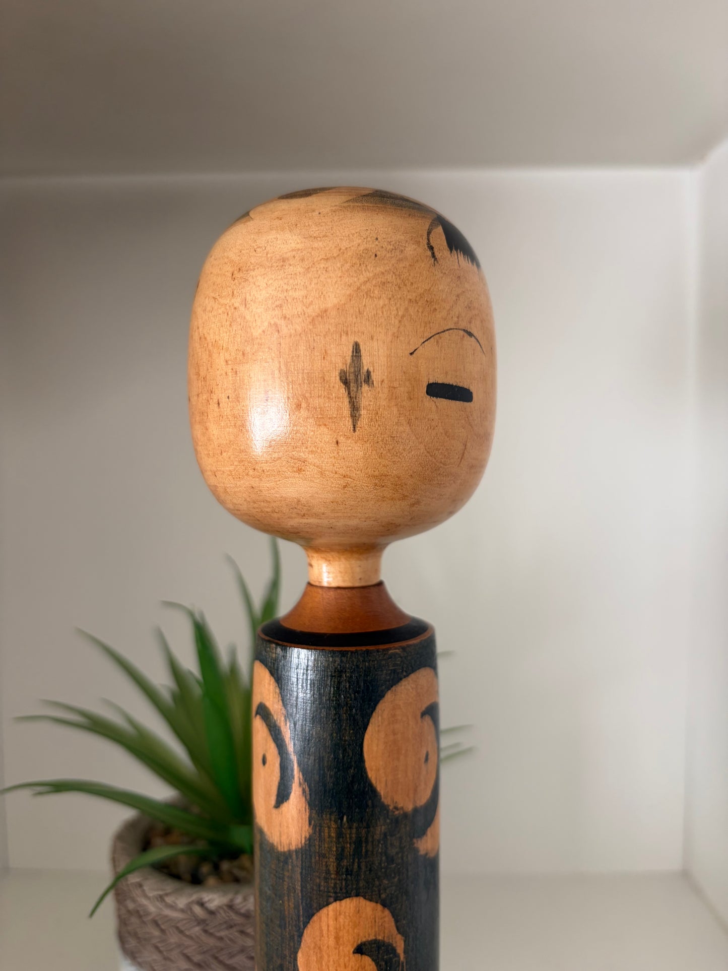 Rare Vintage Creative Kokeshi By Kahei Katase (1922-2015)