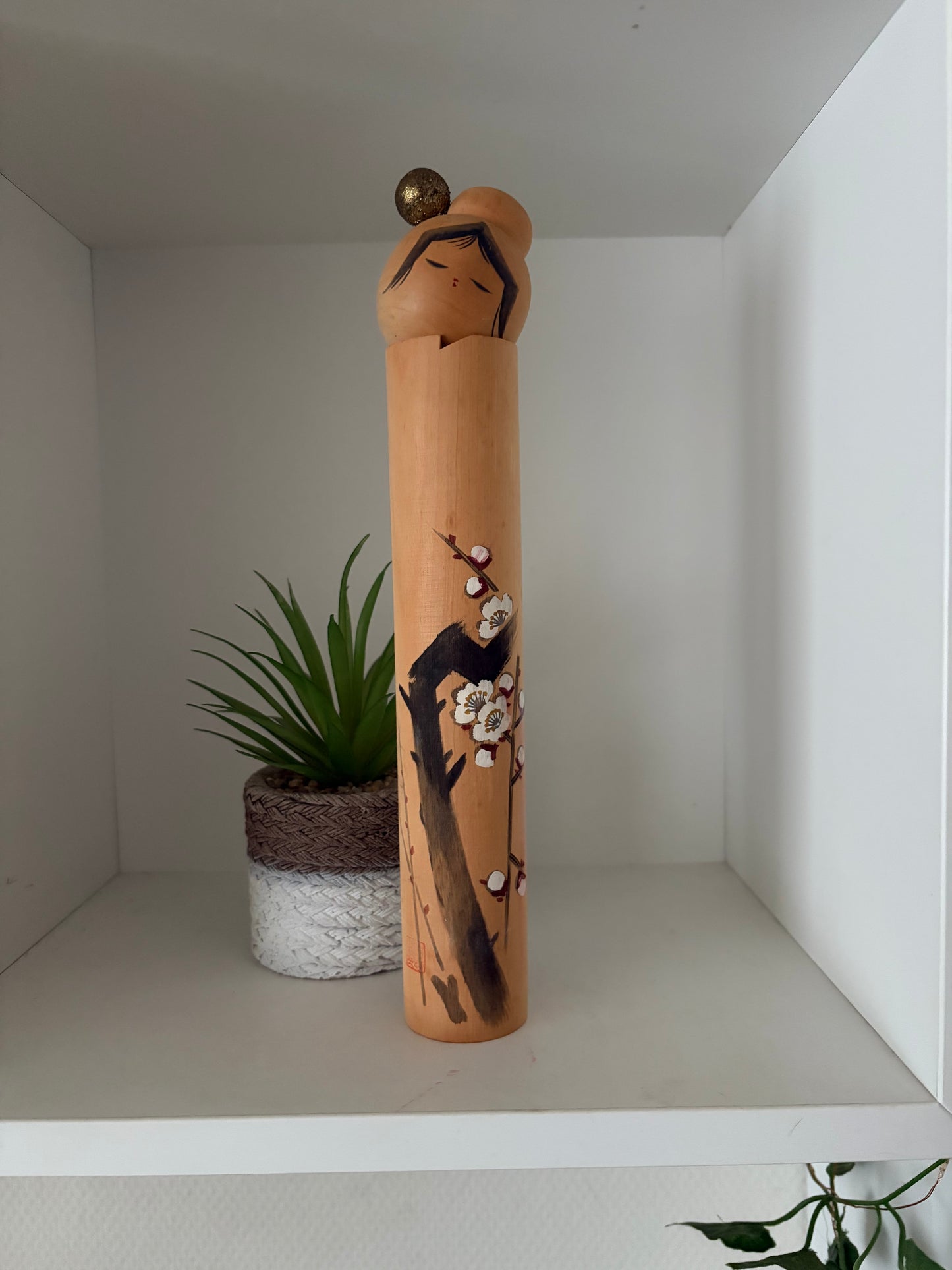 Vintage Sosaku kokeshi by Kato Hiroshi