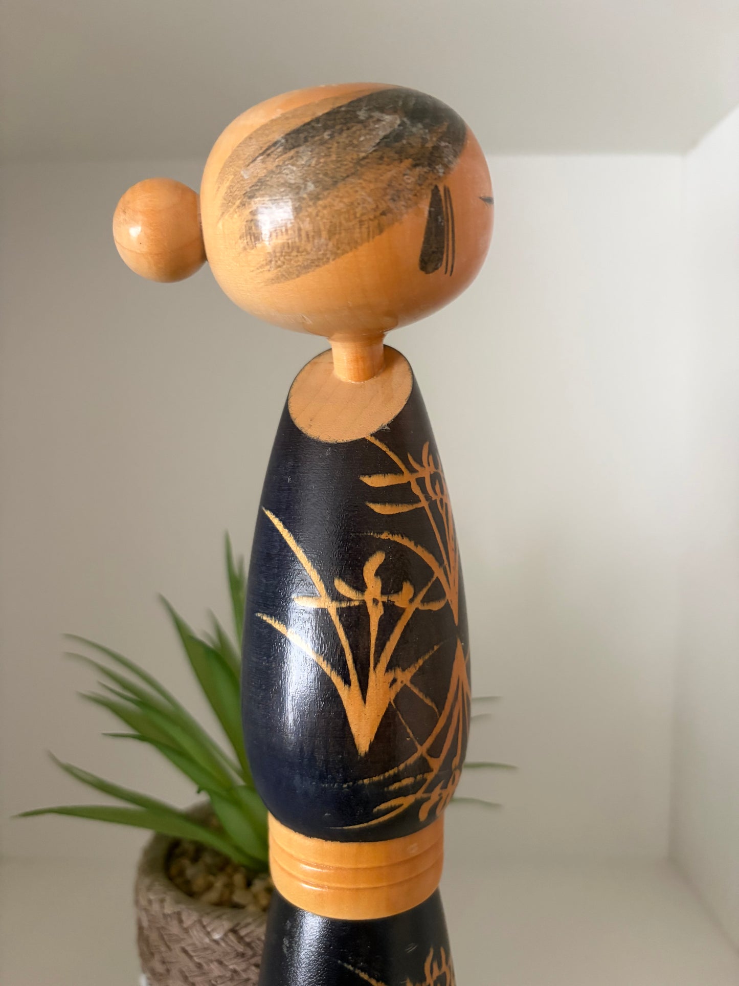 Vintage Sosaku Kokeshi By Sato Suigai (1920- )
