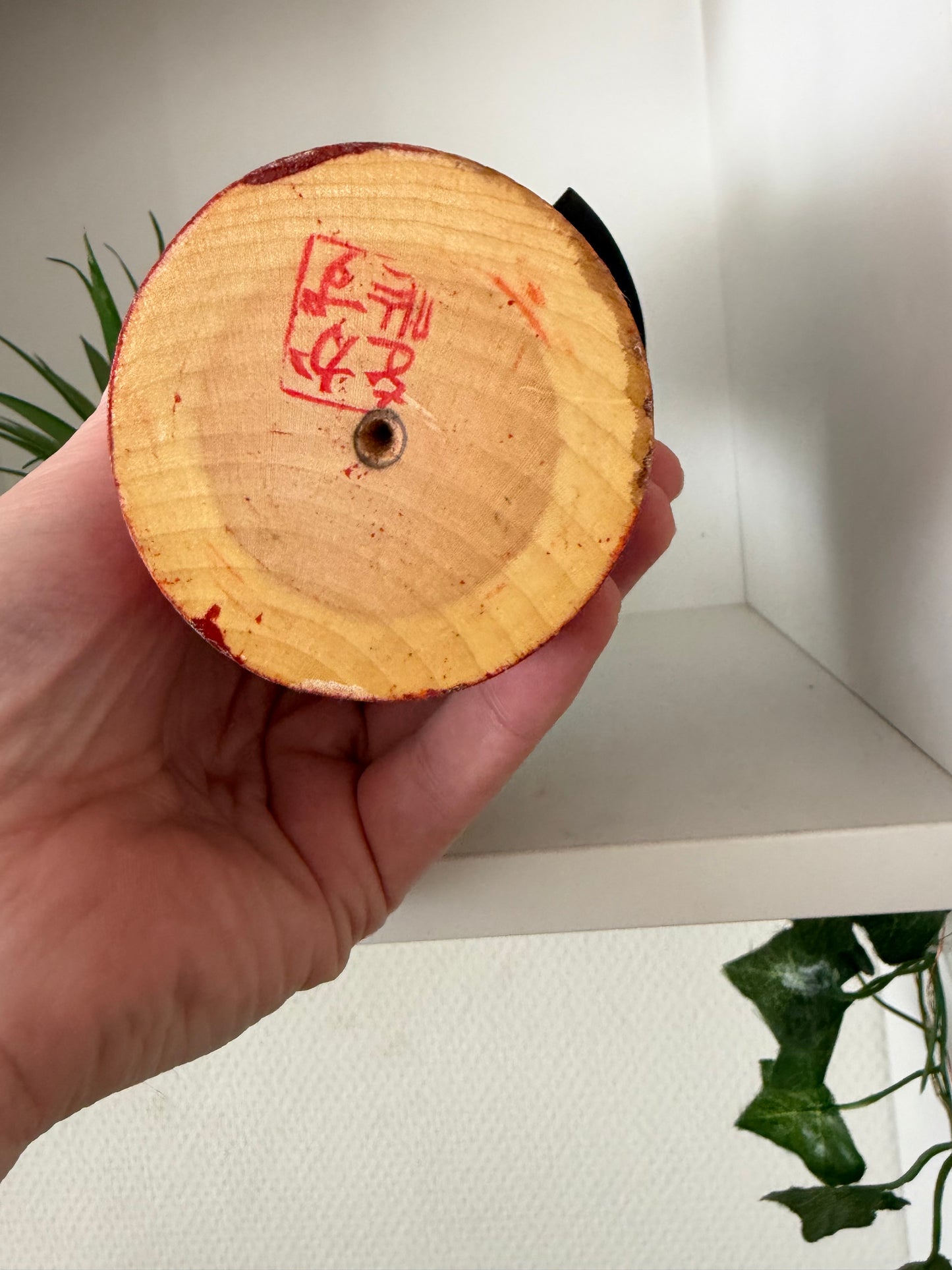 Vintage Gumma kokeshi by Kazuo Takamizawa (1927-)