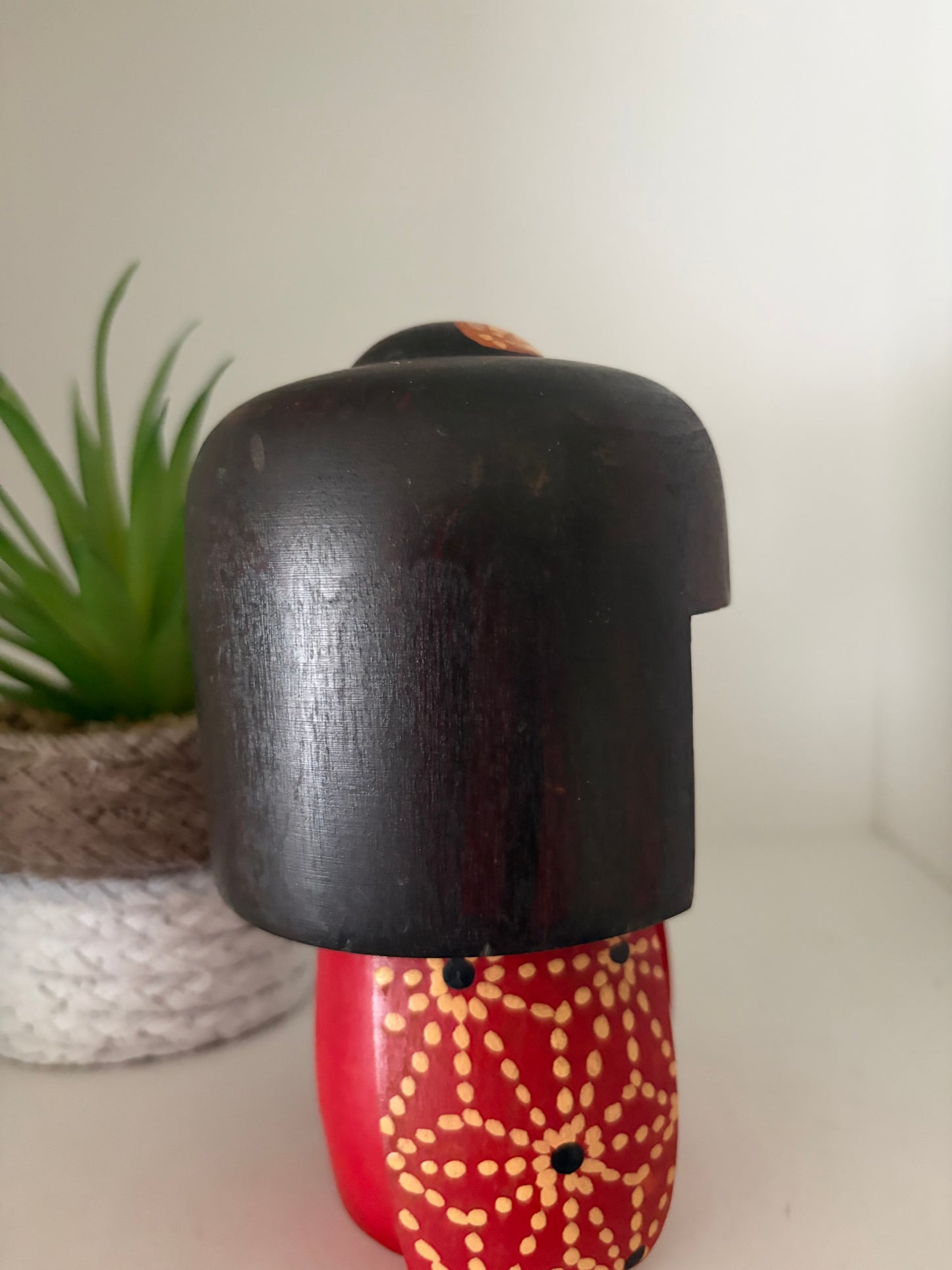 Vintage Gumma Kokeshi By Kazuo Takamizawa (1927-)