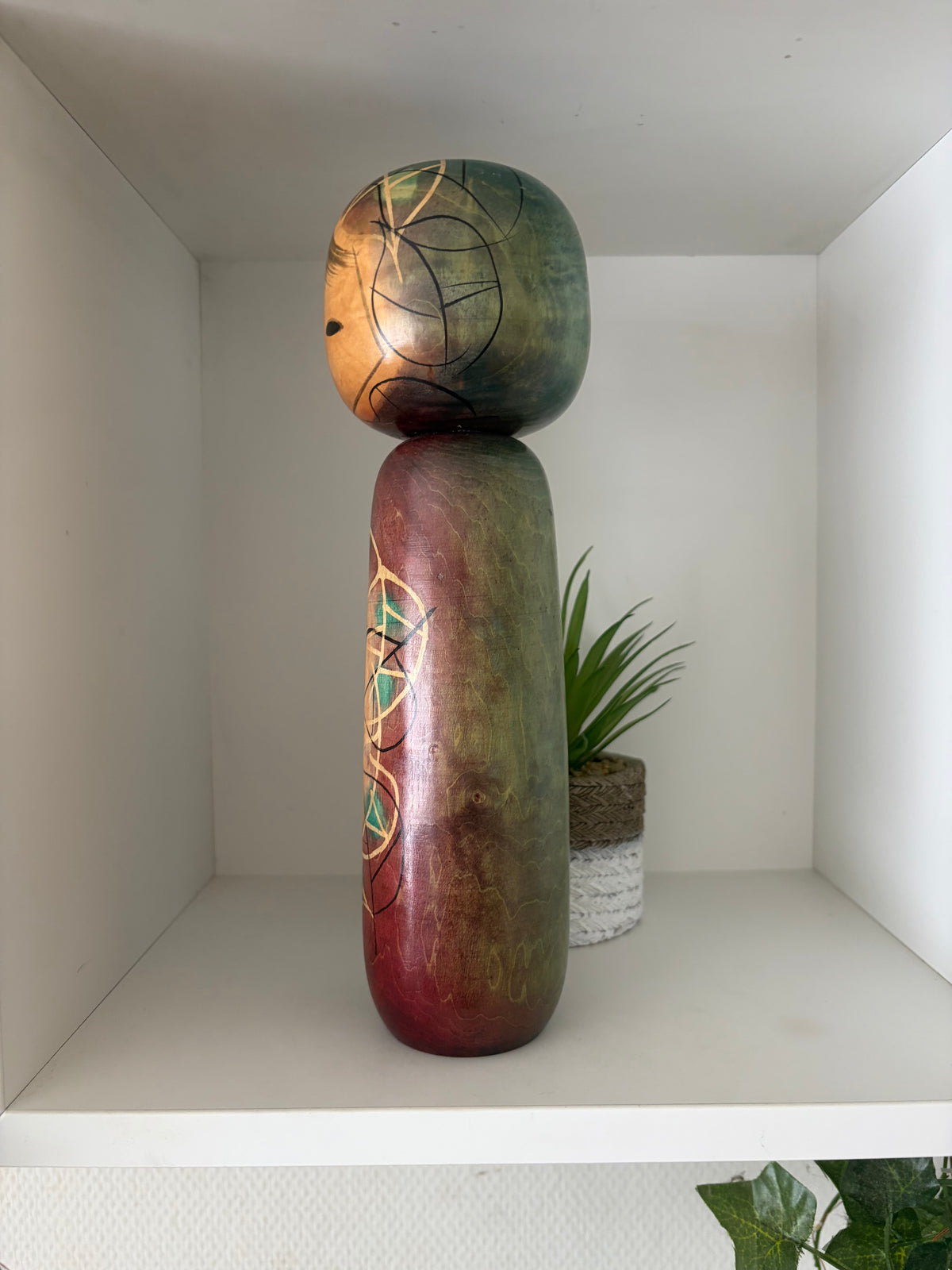 Vintage Sosaku kokeshi by Kato Masami