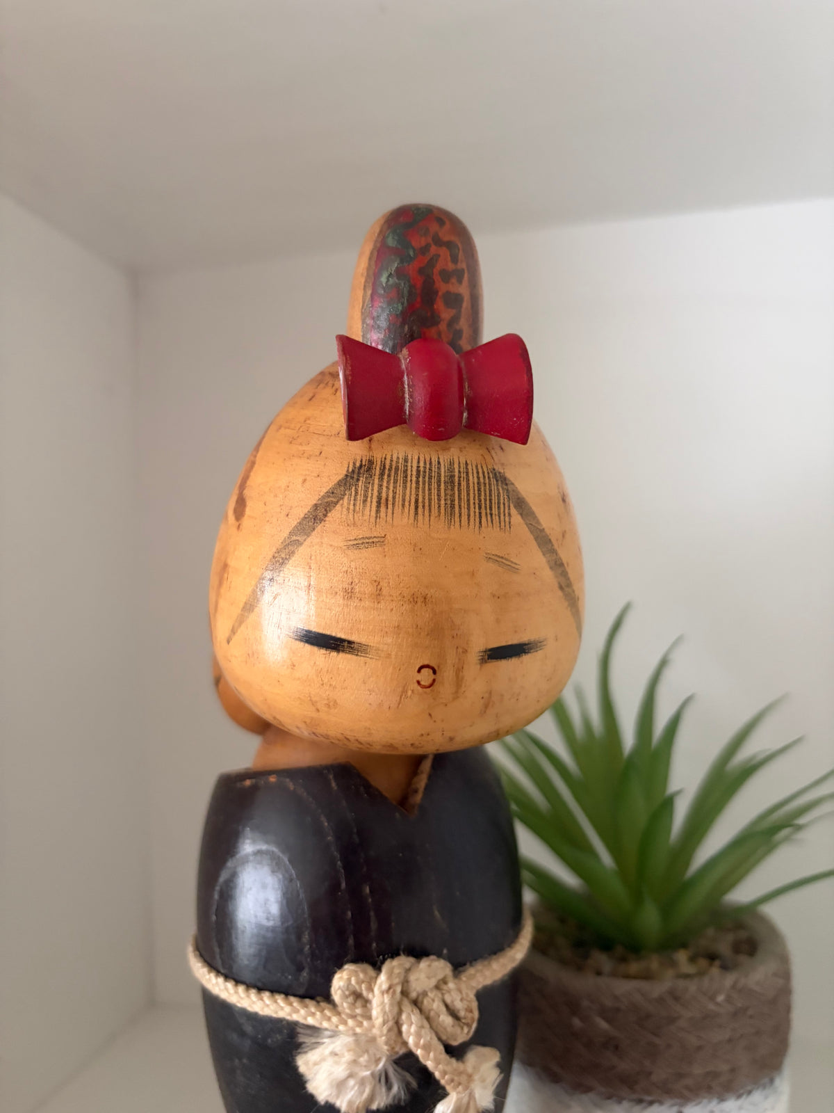 Vintage Sosaku kokeshi by Isamu Yamakawa - Mother and child