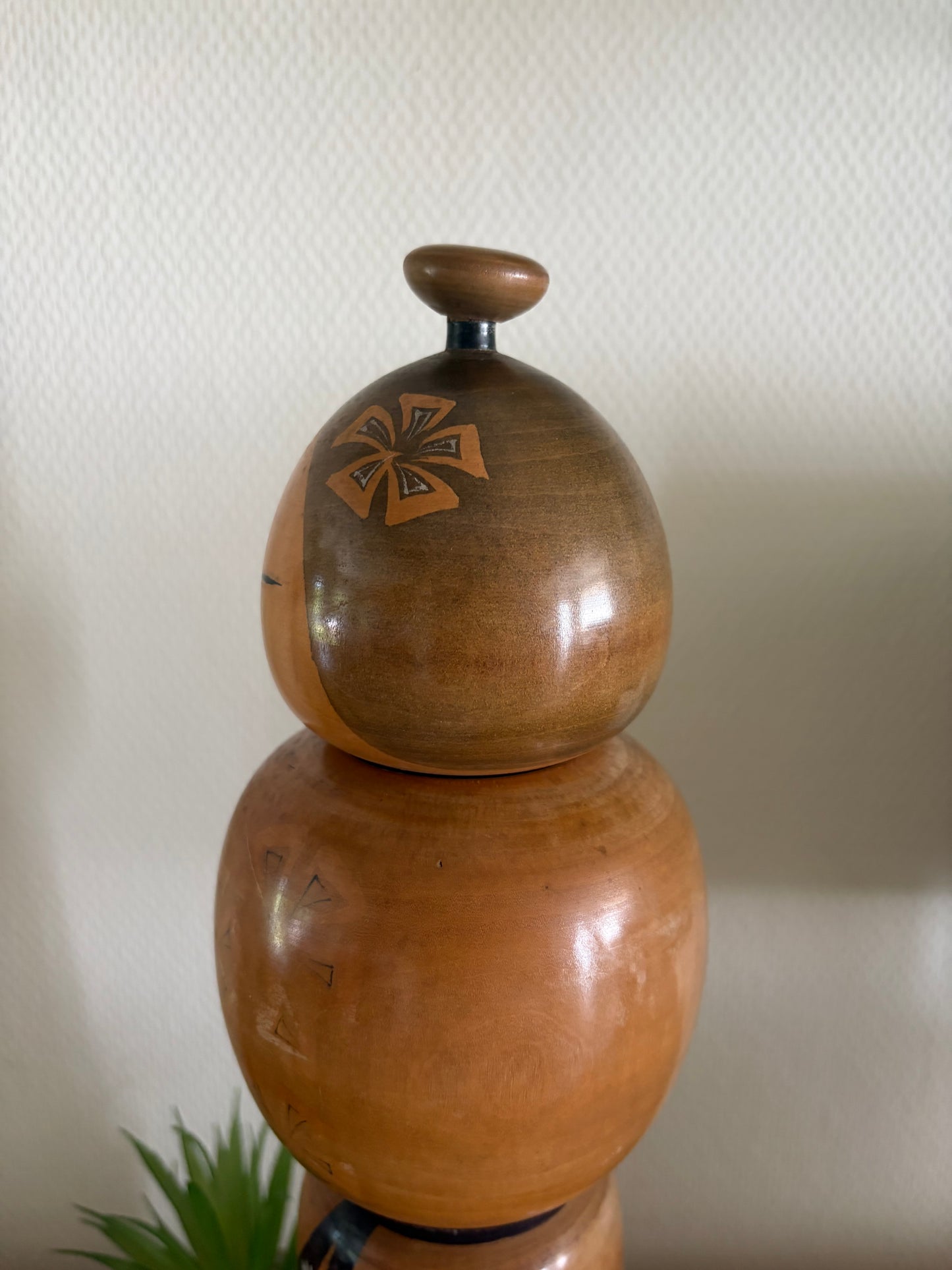 Rare Vintage Creative Kokeshi By Sadao Kishi (1932-1998)- XL 45cm