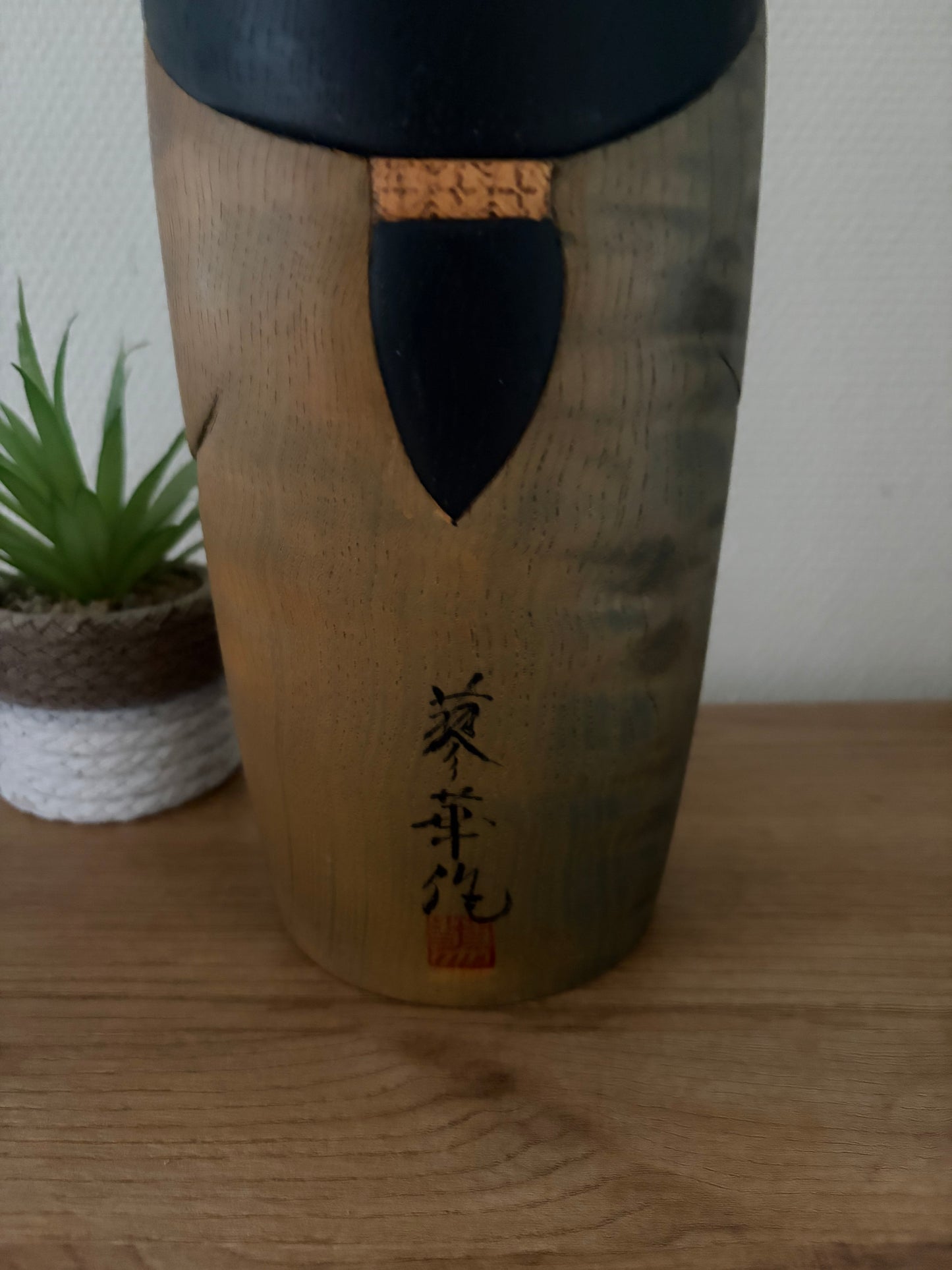 Exclusive Sosaku kokeshi by Aoki Ryoka (1931-) 41,5cm