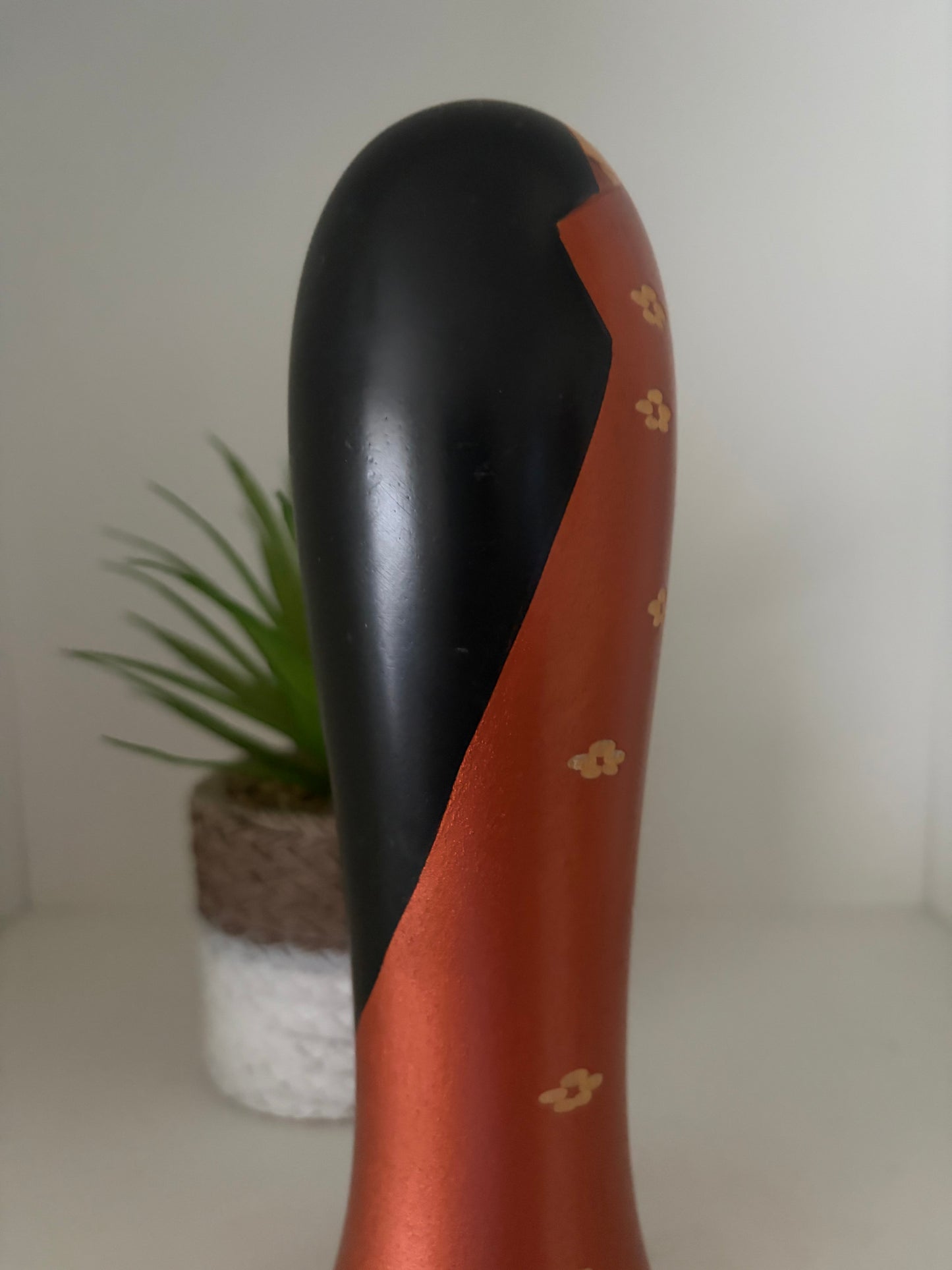 Vintage Gumma kokeshi by Usaburo