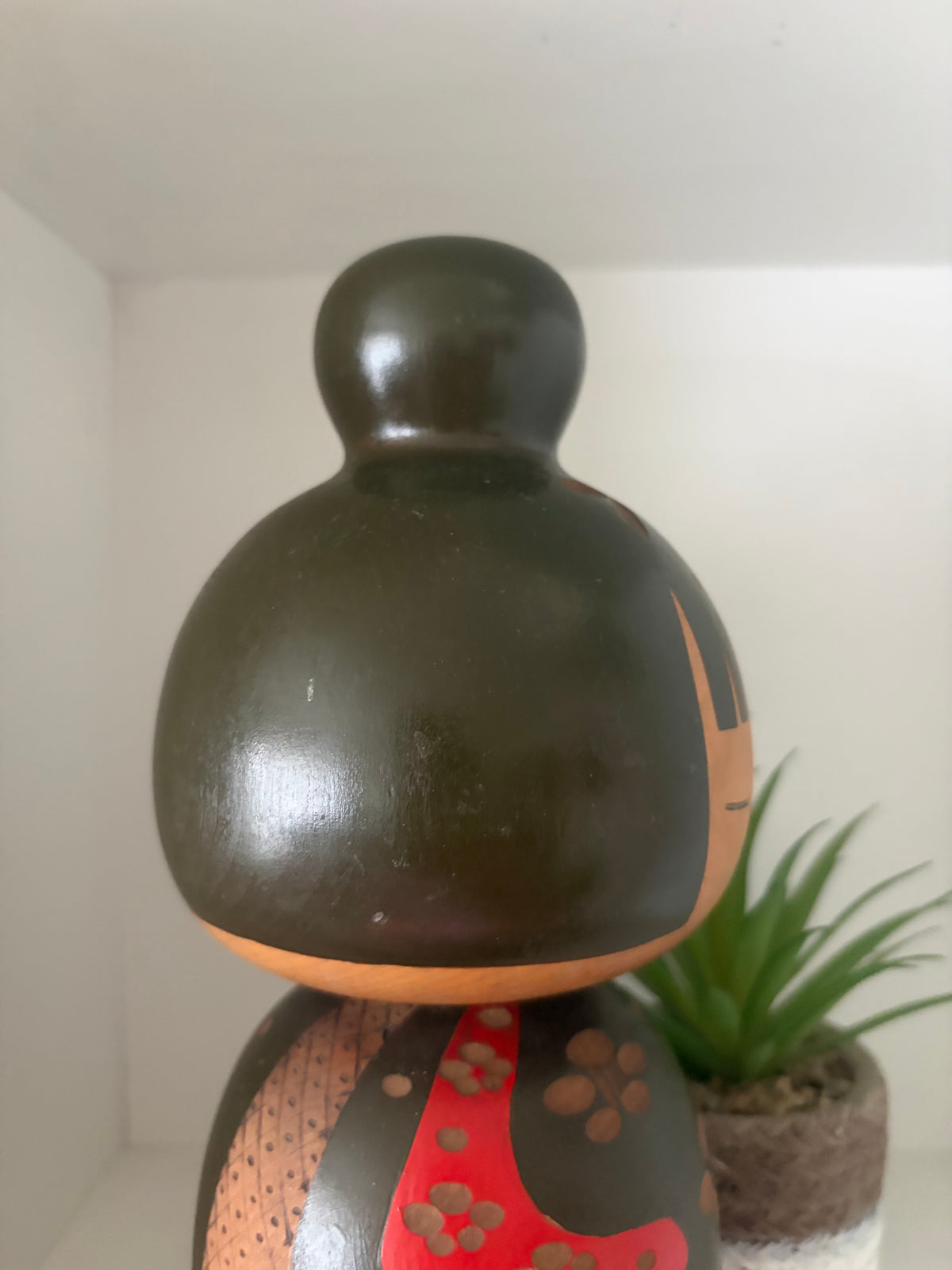 Vintage Sosaku kokeshi by Yuji Kawase (1938-) Big version