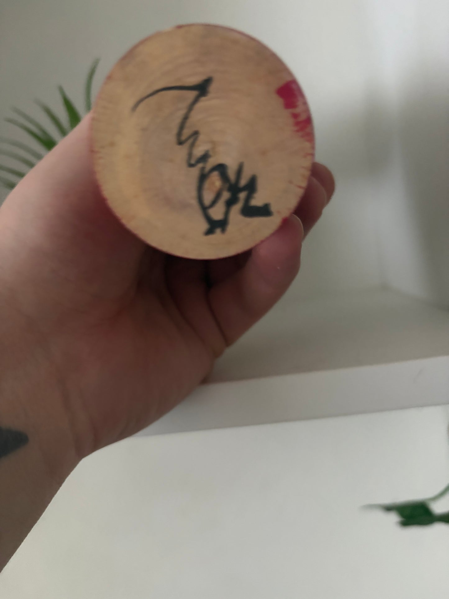 Rare vintage Sosaku kokeshi by Tanaka Harumasa (1916-1966)