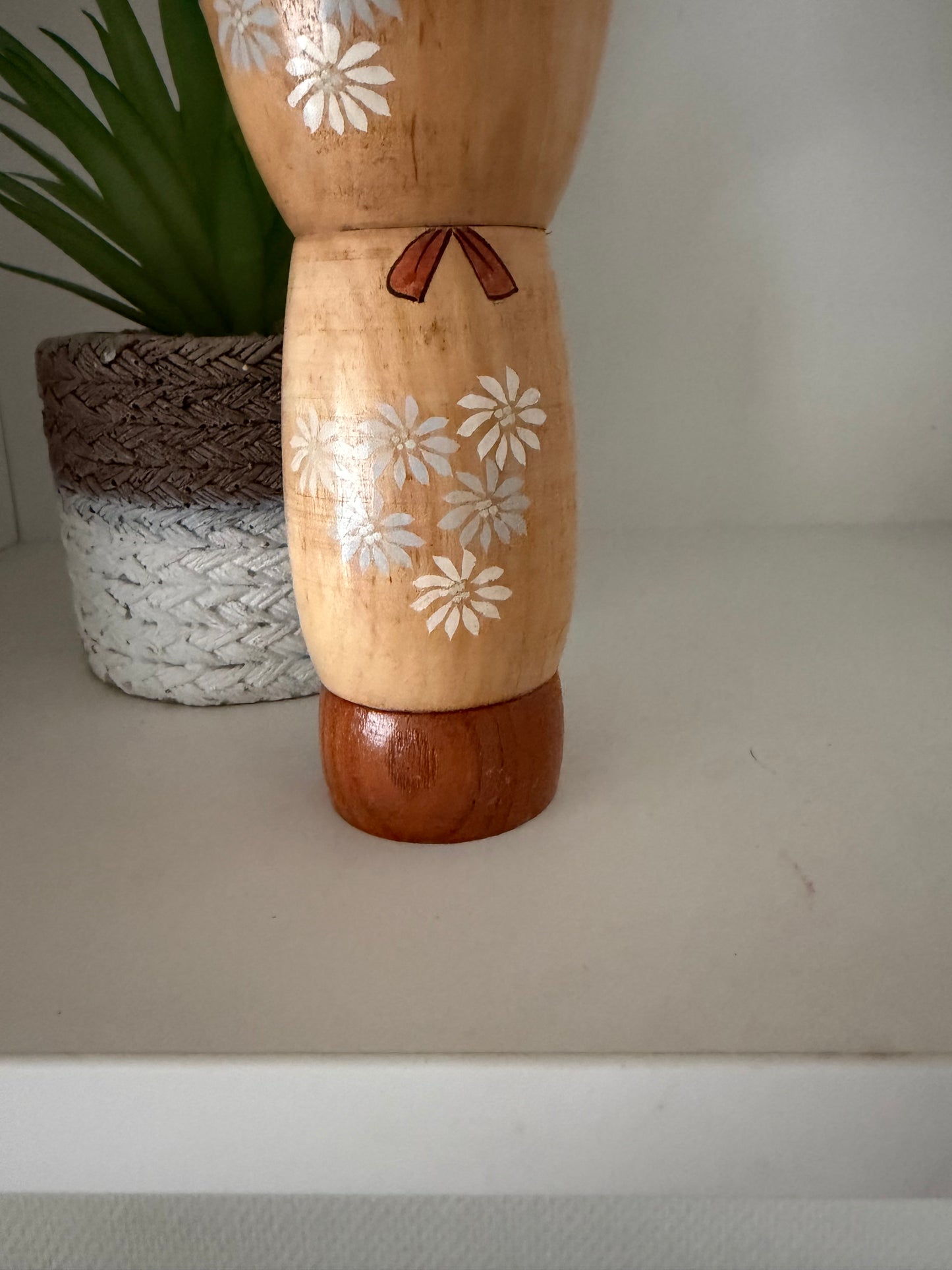 Vintage Sosaku kokeshi by Kato Masami (1925-)
