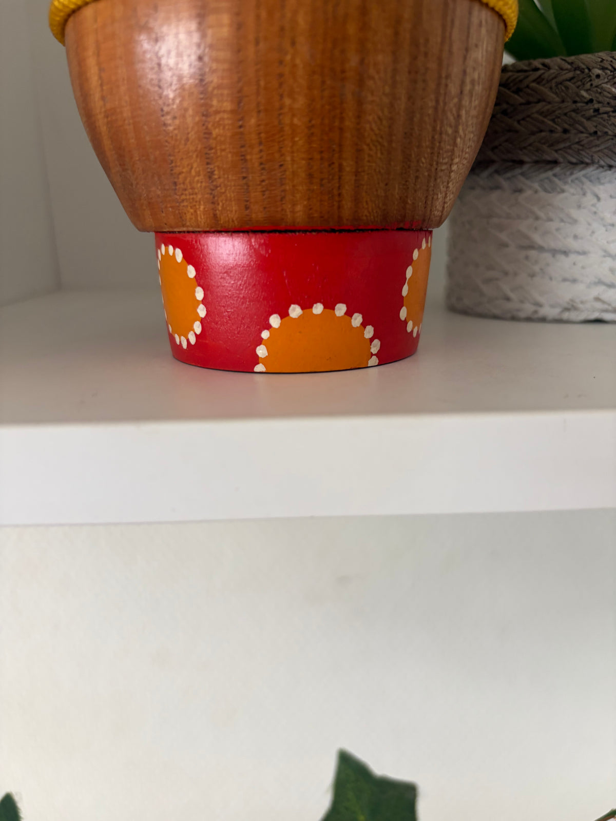 Vintage Sosaku kokeshi Mother and child
