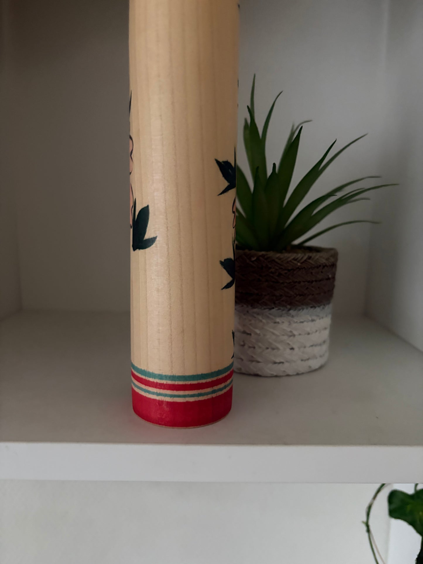 Rare Nakanosawa kokeshi by Honda Hiroshi（1934～2011）