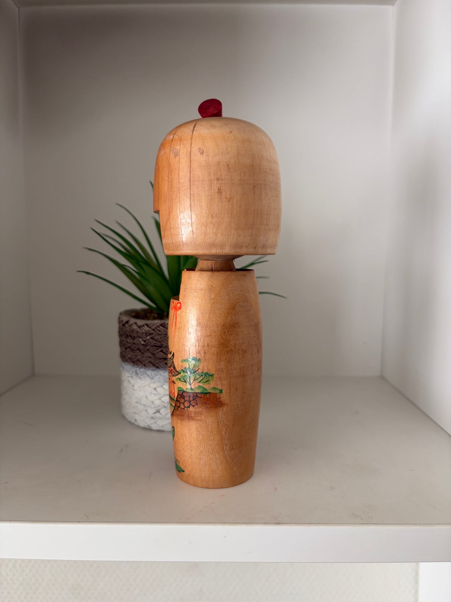 Vintage Gumma Kokeshi by Miyagawa Kunio (1933-)